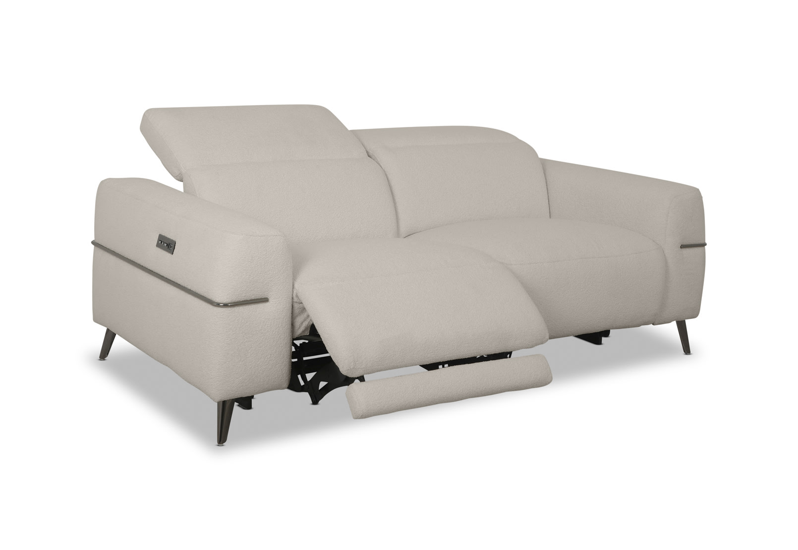 SERAFINI FABRIC 2.5 Seater with Inbuilt Electric Recliners – image 4 of 8