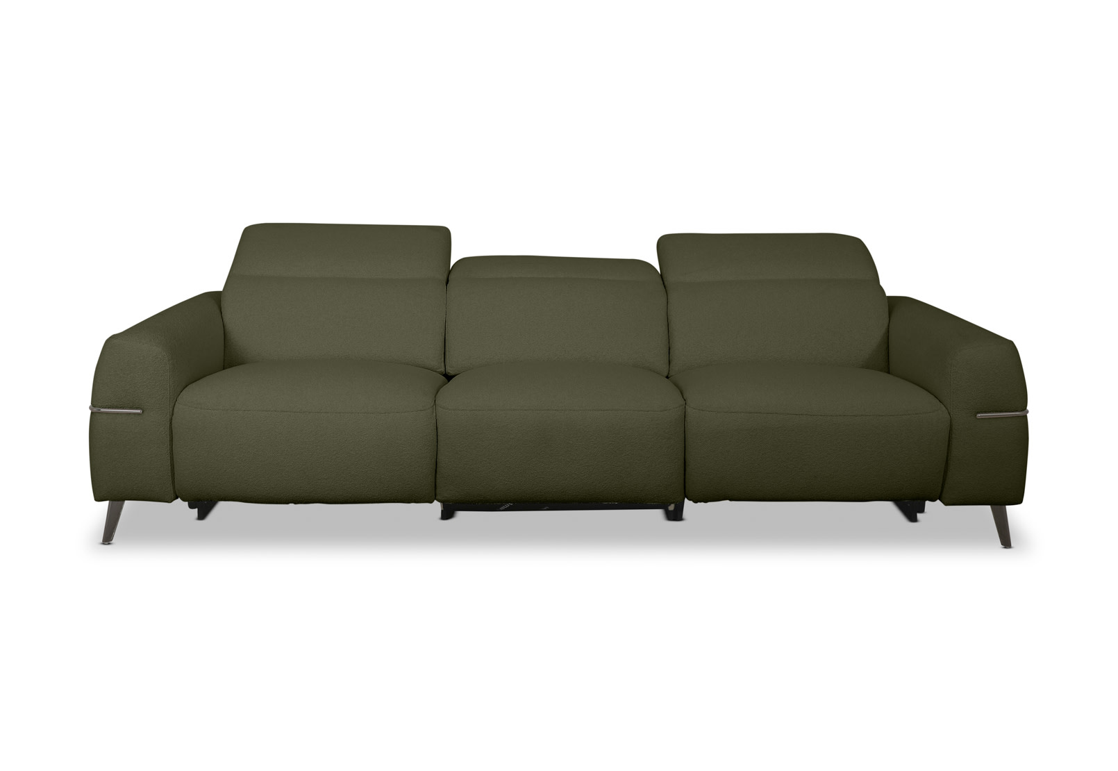 SERAFINI FABRIC 3.5 Seater with 2 Inbuilt Electric Recliners – image 1 of 10
