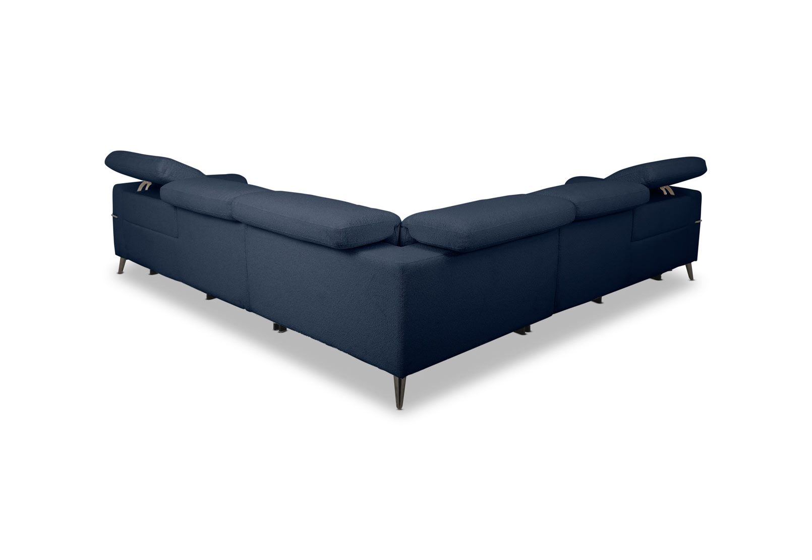 SERAFINI FABRIC Corner Lounge with 2Inbuilt Electric Recliners – image 6 of 7