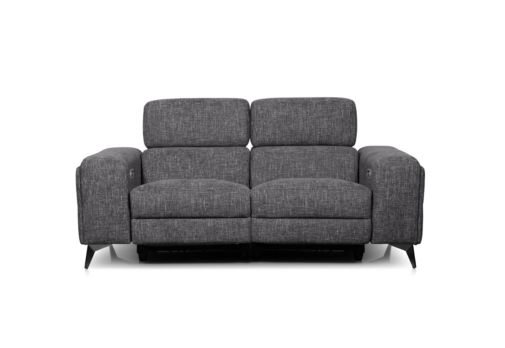 SINATRA FABRIC 2 Seater with Inbuilt Electric Recliners – image 1 of 15