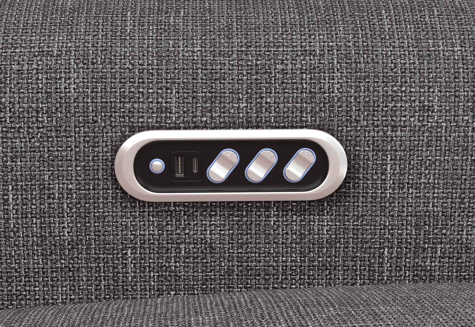 SINATRA FABRIC 2 Seater with Inbuilt Electric Recliners – image 14 of 15