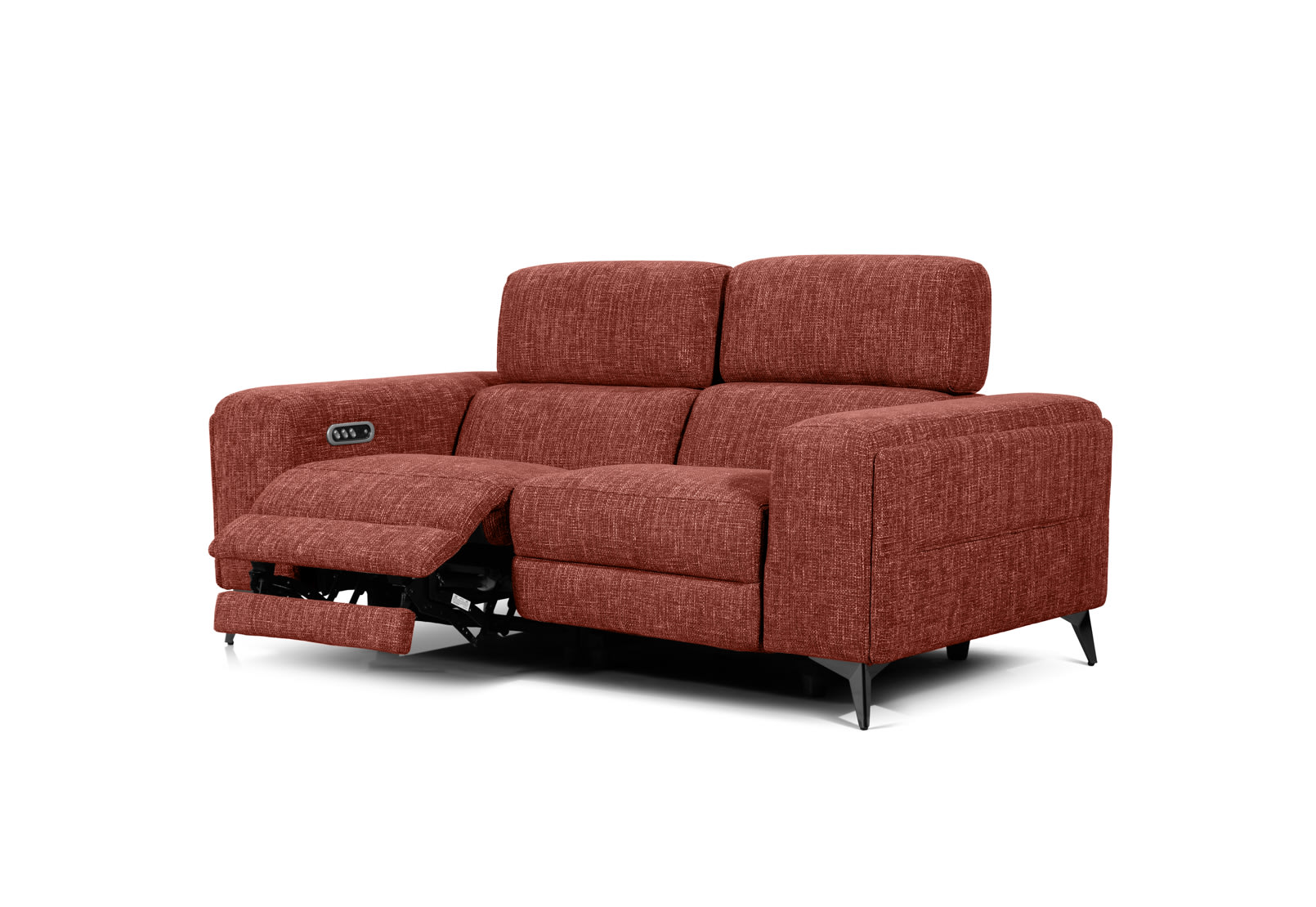 SINATRA FABRIC 2 Seater with Inbuilt Electric Recliners – image 3 of 15