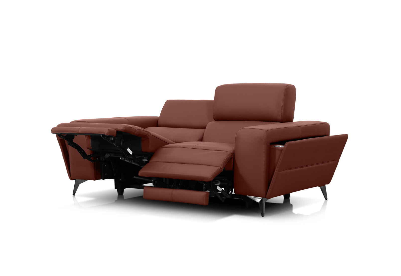 SINATRA LEATHER 2 Seater with Inbuilt Electric Recliners – image 7 of 15
