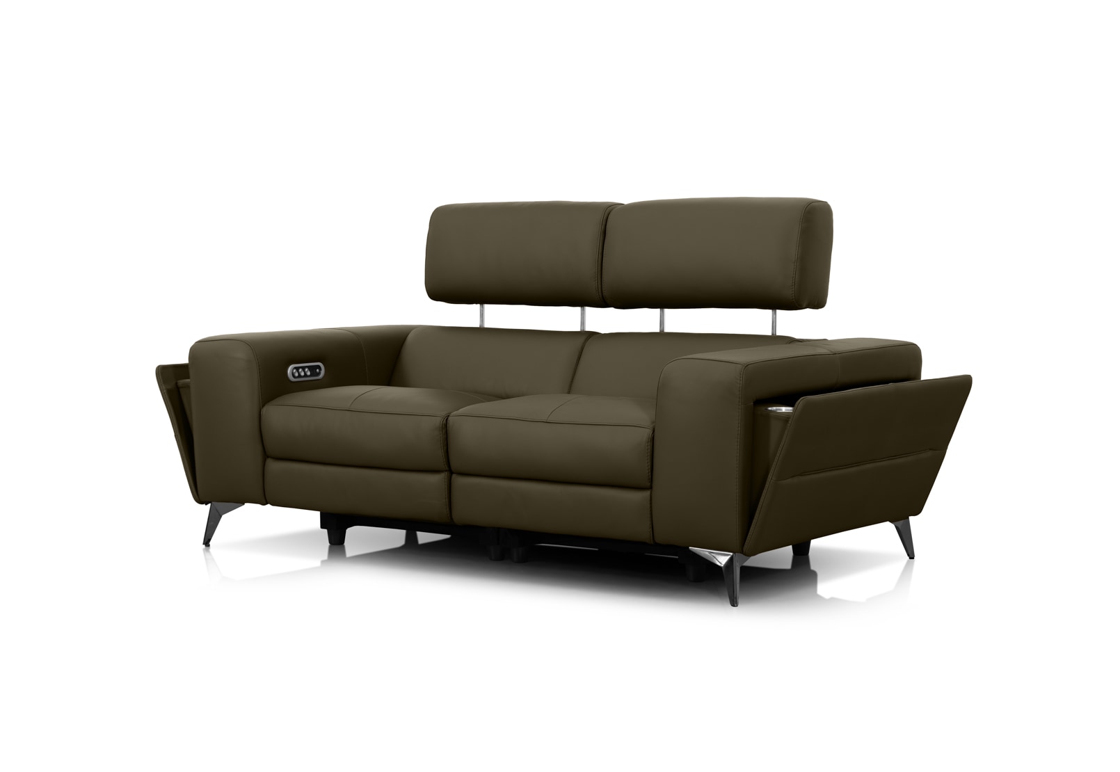 SINATRA LEATHER 2 Seater with Inbuilt Electric Recliners – image 4 of 15