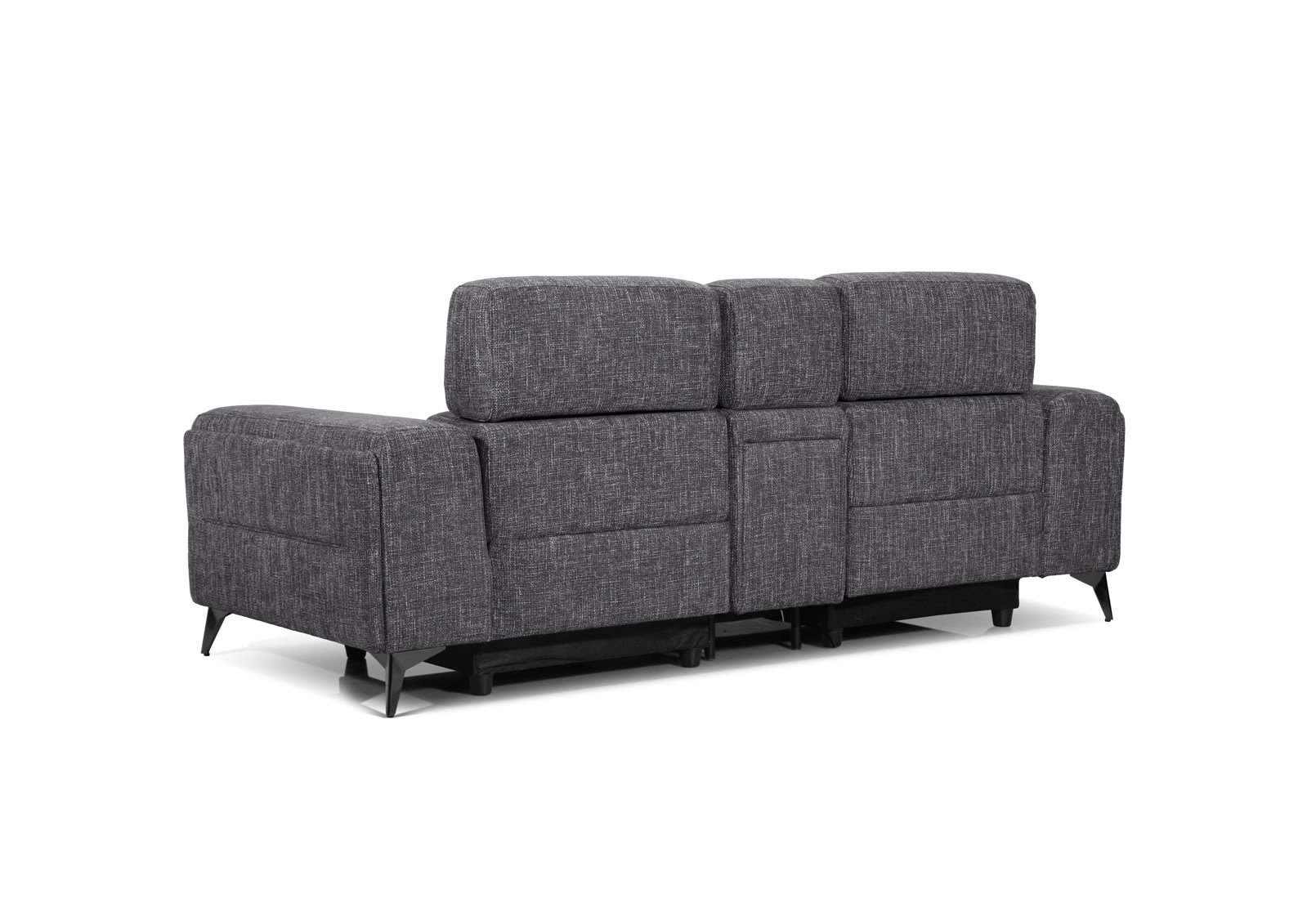 SINATRA FABRIC Media 2 Seater with Inbuilt Electric Recliners – image 9 of 15