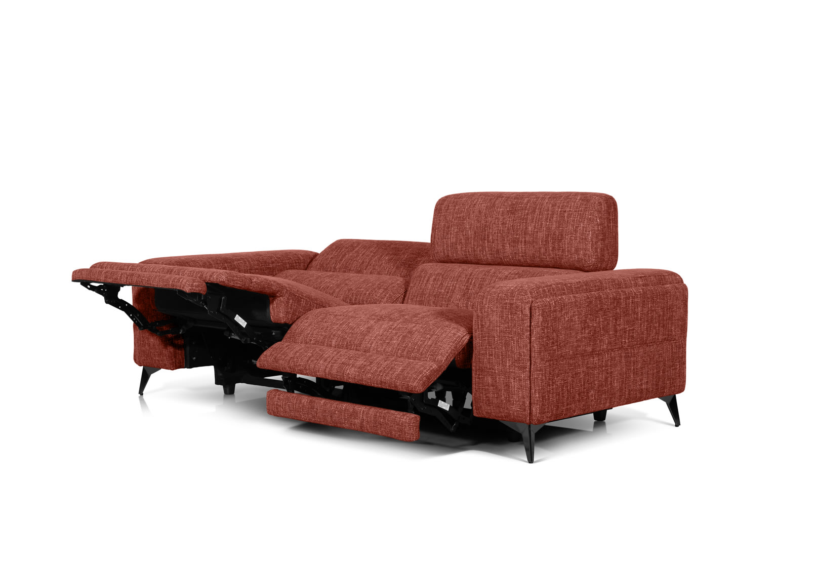 SINATRA FABRIC 3 Seater with 2 Inbuilt Electric Recliners – image 11 of 18