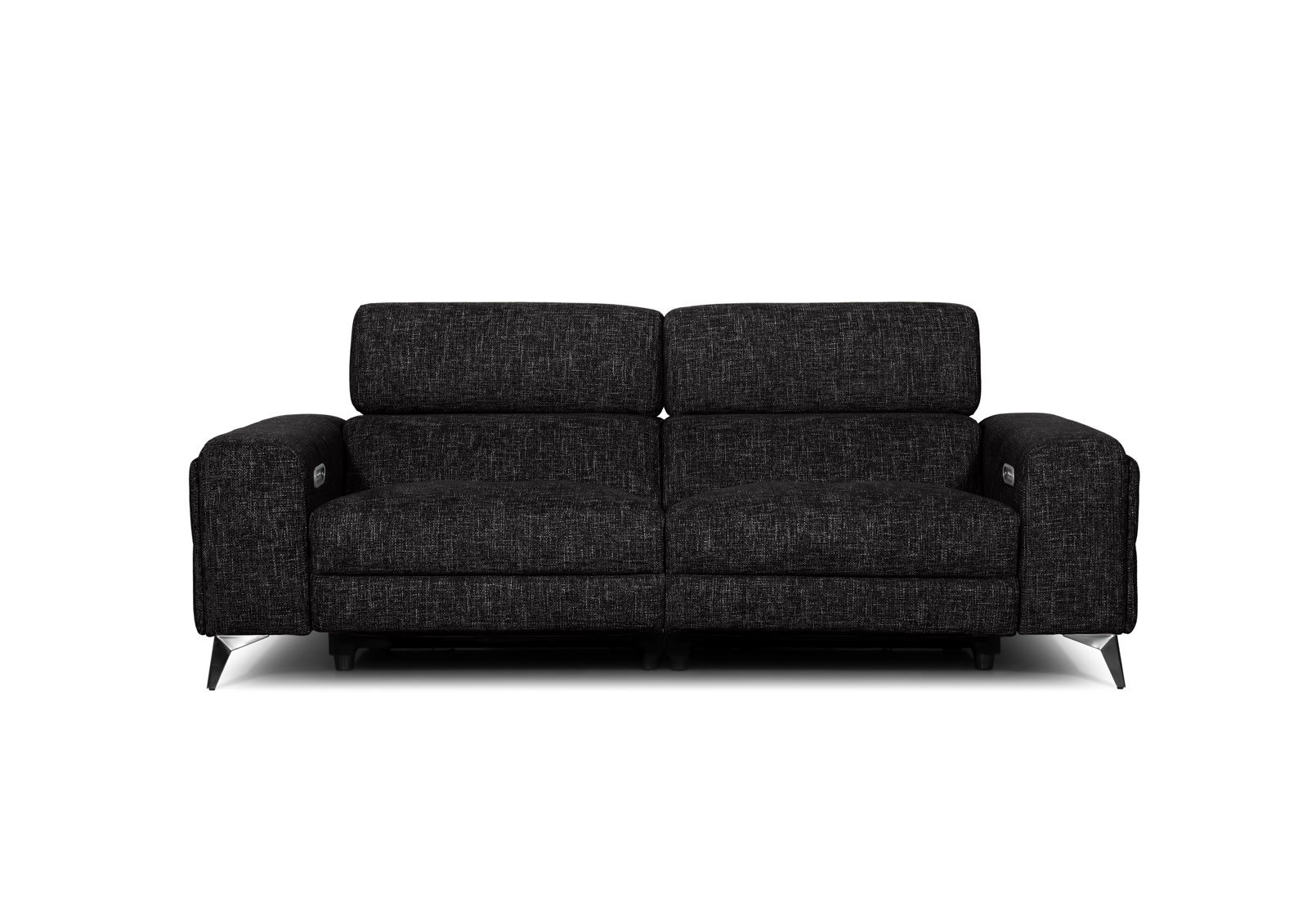 SINATRA FABRIC 3 Seater with 2 Inbuilt Electric Recliners – image 1 of 18