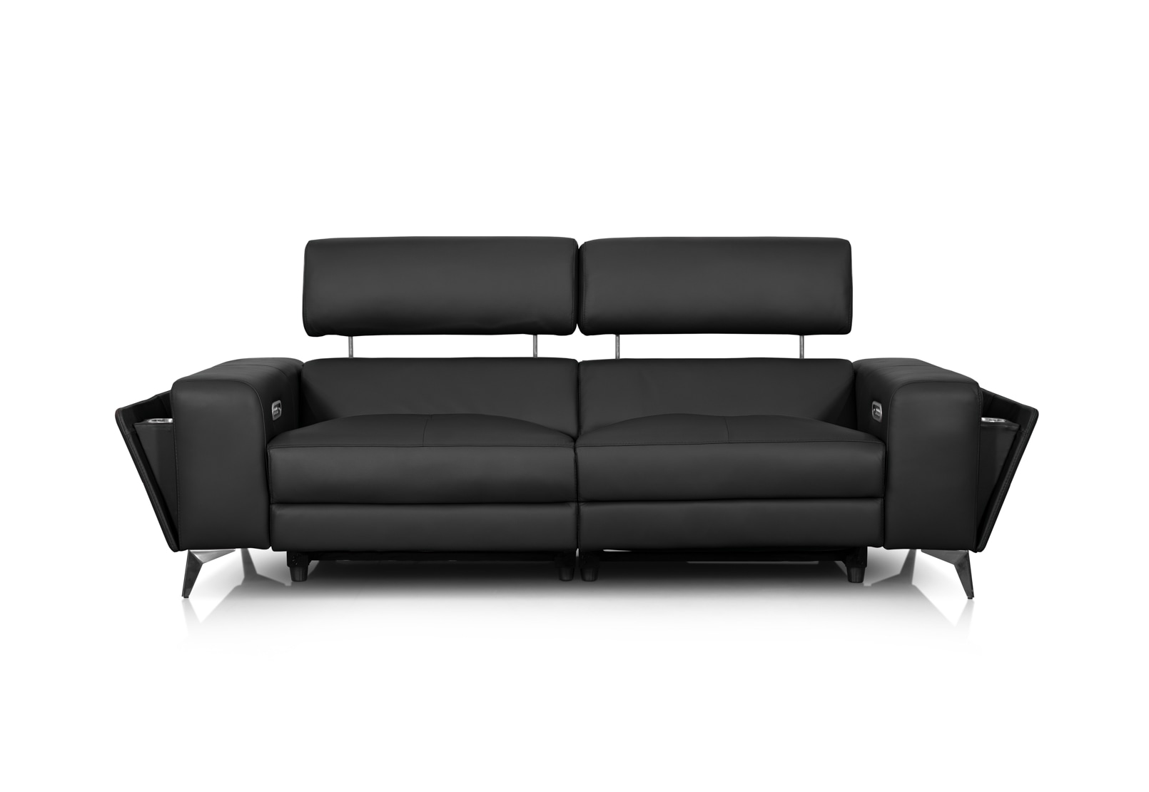 SINATRA LEATHER 3 Seater with 2 Inbuilt Electric Recliners – image 2 of 17