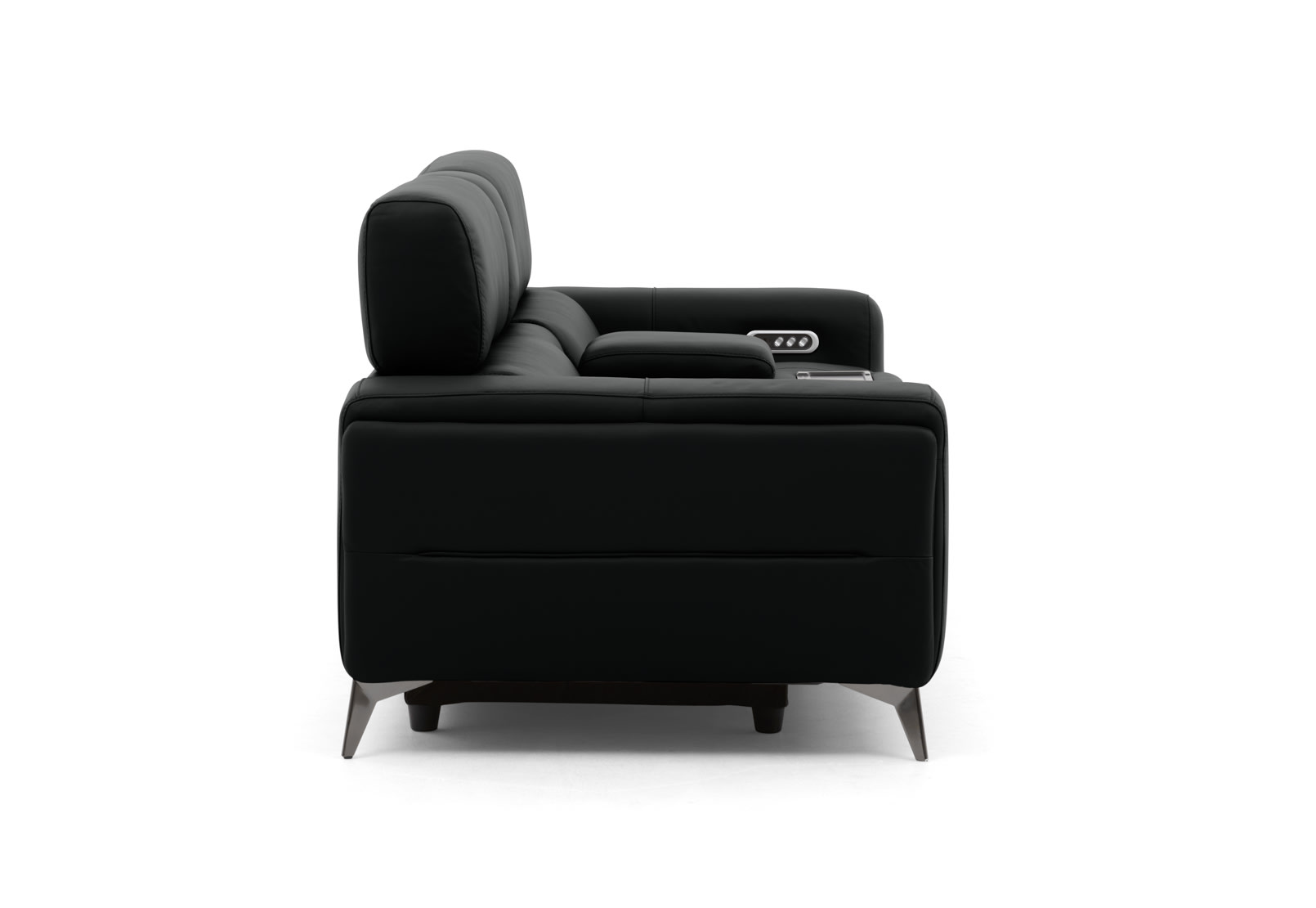 SINATRA LEATHER Media 3 Seater with 2 Inbuilt Electric Recliners – image 8 of 16