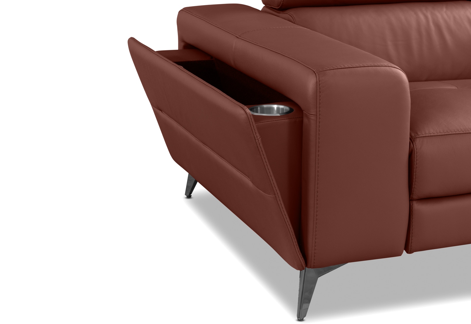 SINATRA LEATHER 3 Seater with 2 Inbuilt Electric Recliner – image 16 of 24