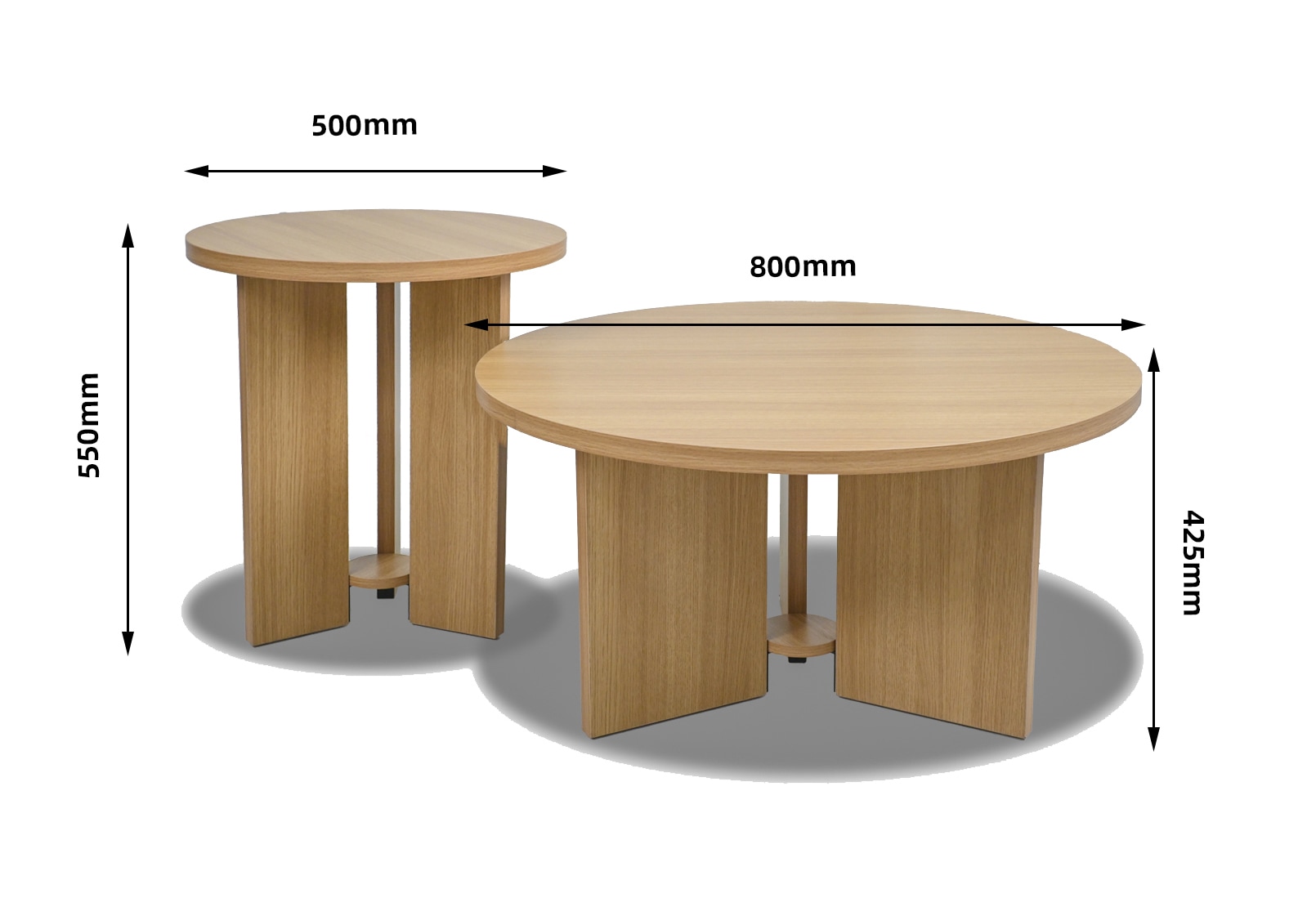 OLIVIER Set of 2 Coffee Tables – image 5 of 7