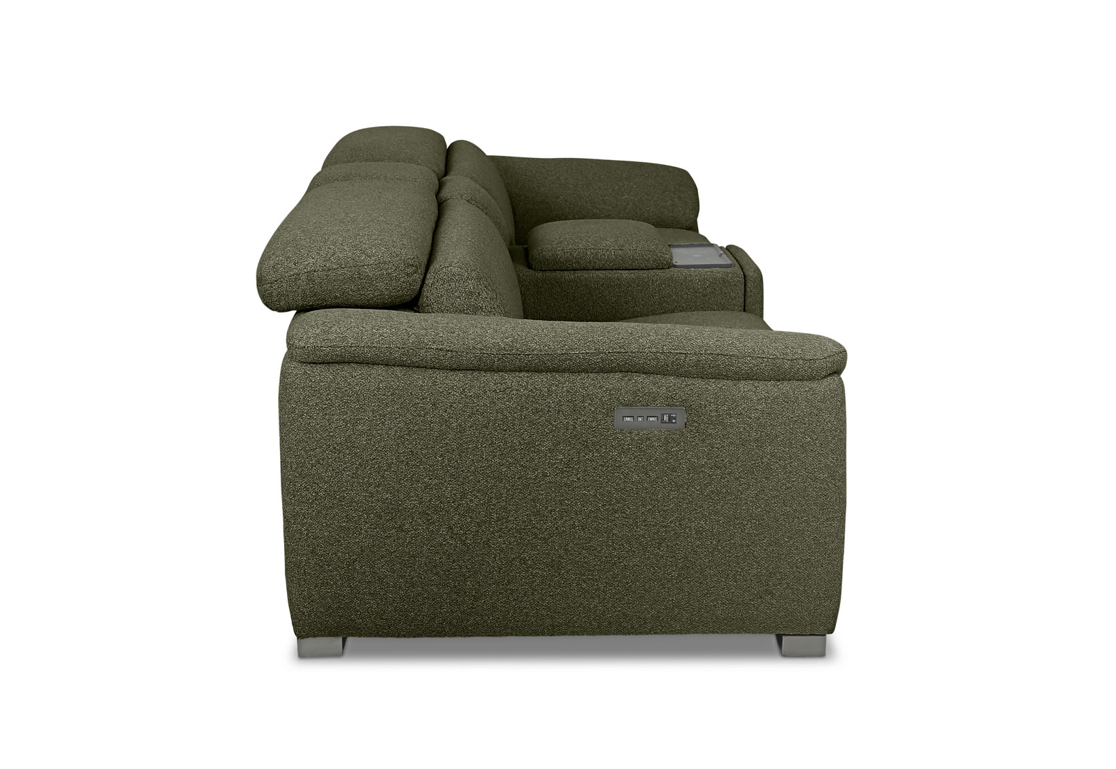 FIORELLA FABRIC 2.5 Seater with Inbuilt Electric Recliners and Console – image 7 of 14