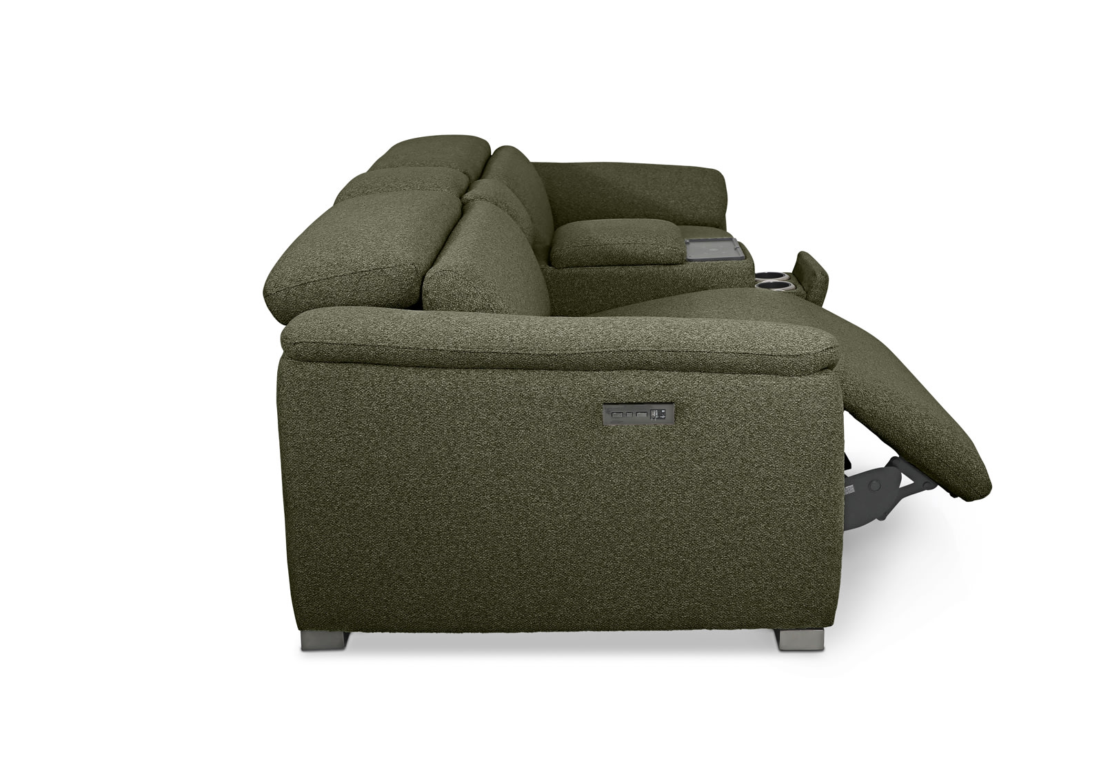FIORELLA FABRIC 2.5 Seater with Inbuilt Electric Recliners and Console – image 9 of 14