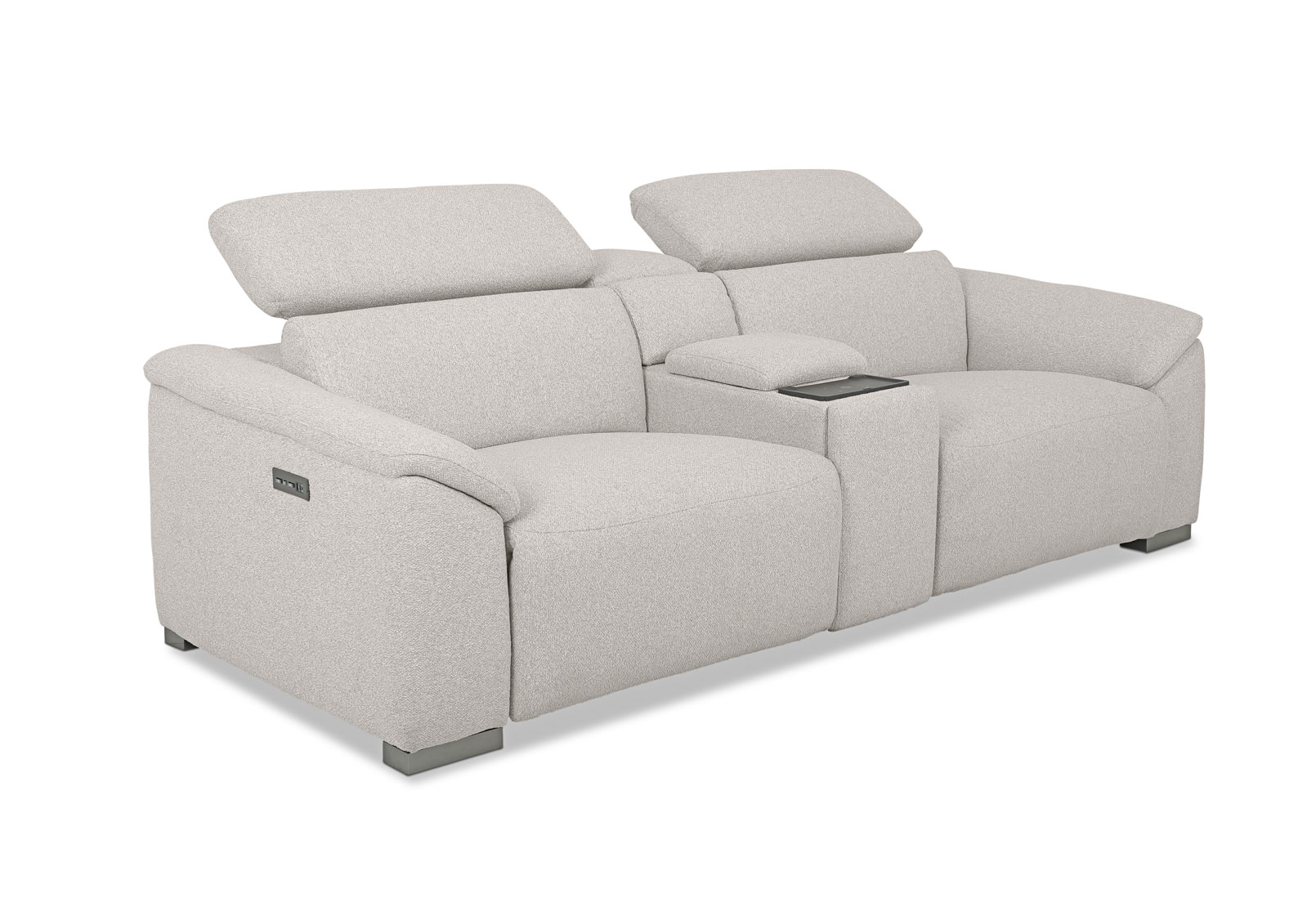FIORELLA FABRIC 2.5 Seater with Inbuilt Electric Recliners and Console – image 5 of 14
