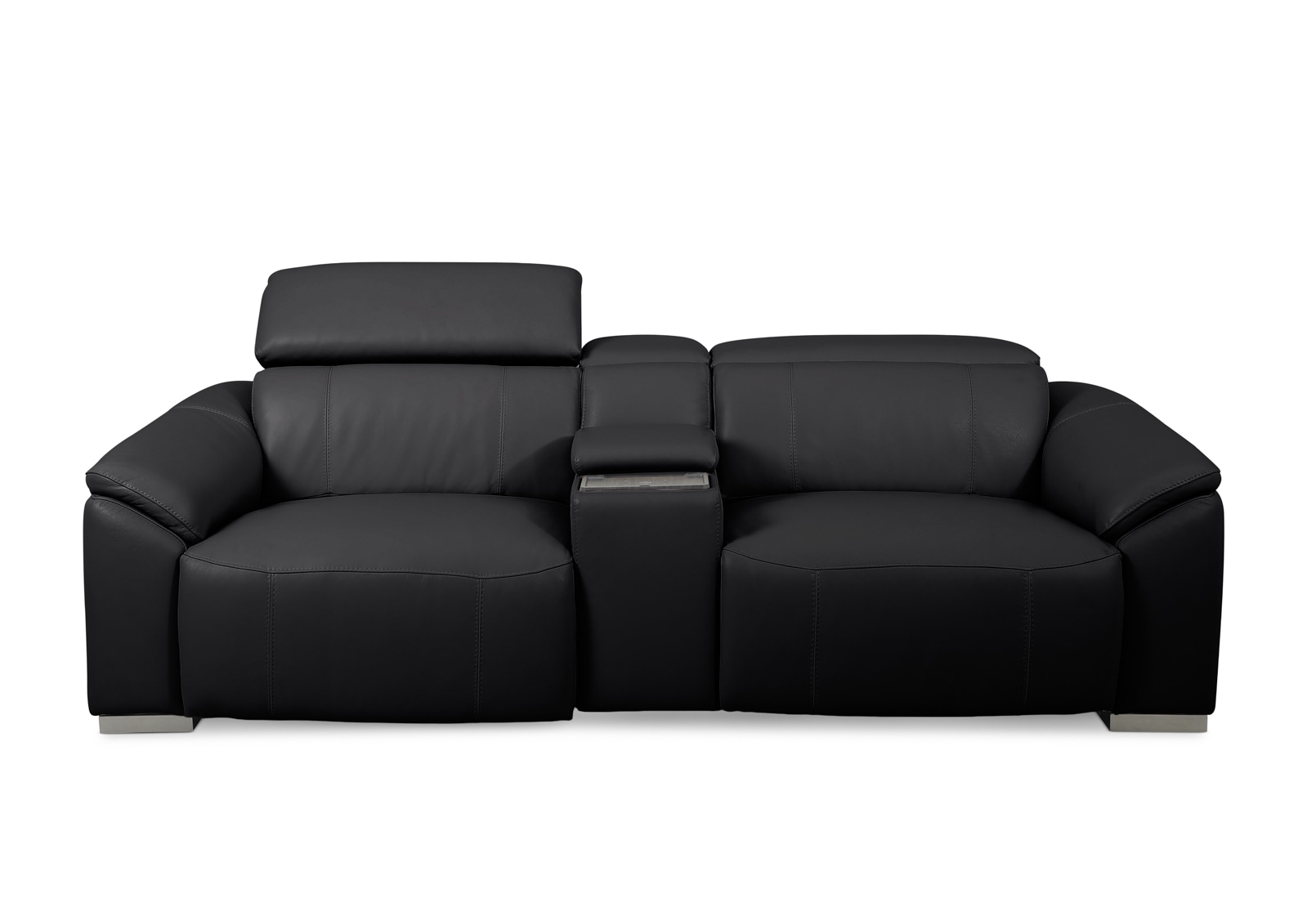 FIORELLA LEATHER 2.5 Seater with Inbuilt Electric Recliners and Console – image 2 of 16