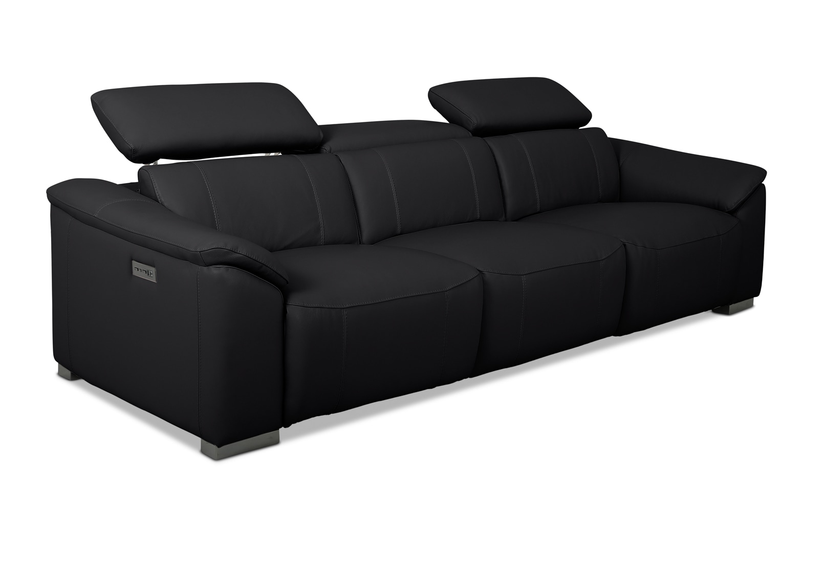 FIORELLA LEATHER 3.5 Seater with 2 Inbuilt Electric Recliners – image 6 of 17