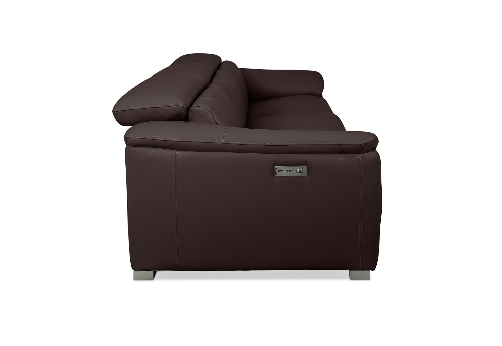 FIORELLA LEATHER 3.5 Seater with 2 Inbuilt Electric Recliners – image 9 of 17