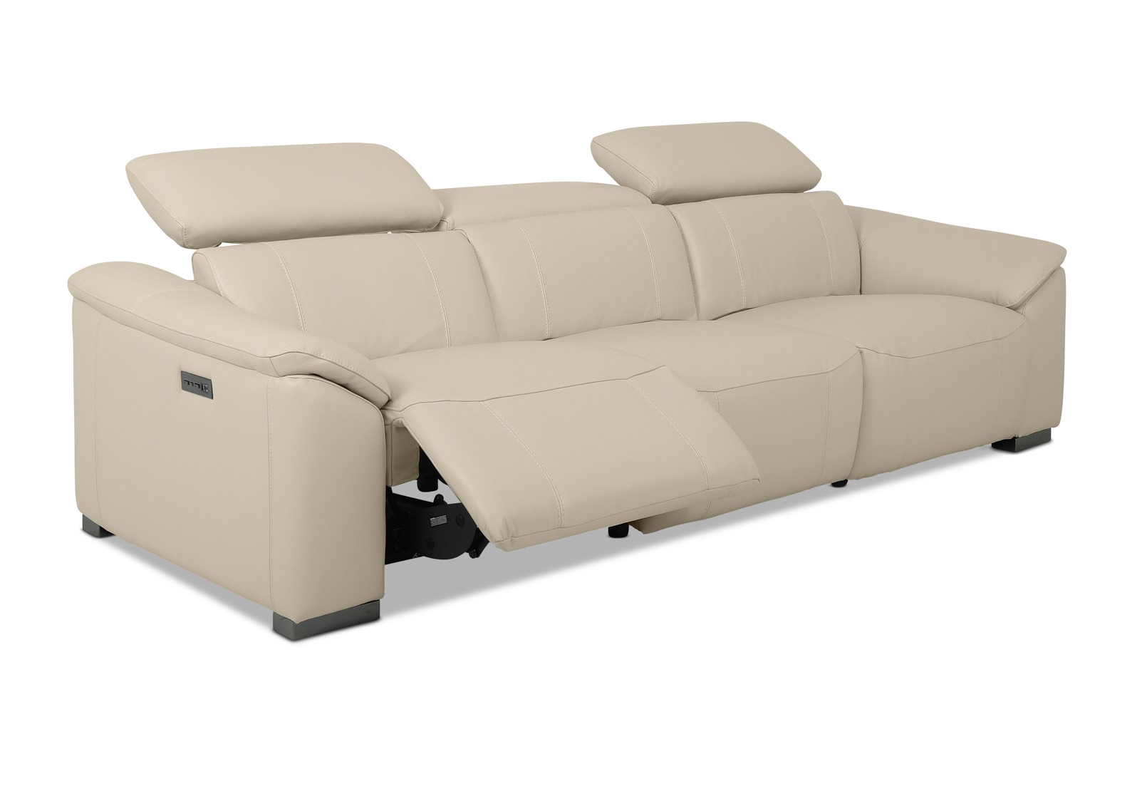 FIORELLA LEATHER 3.5 Seater with 2 Inbuilt Electric Recliners – image 7 of 17
