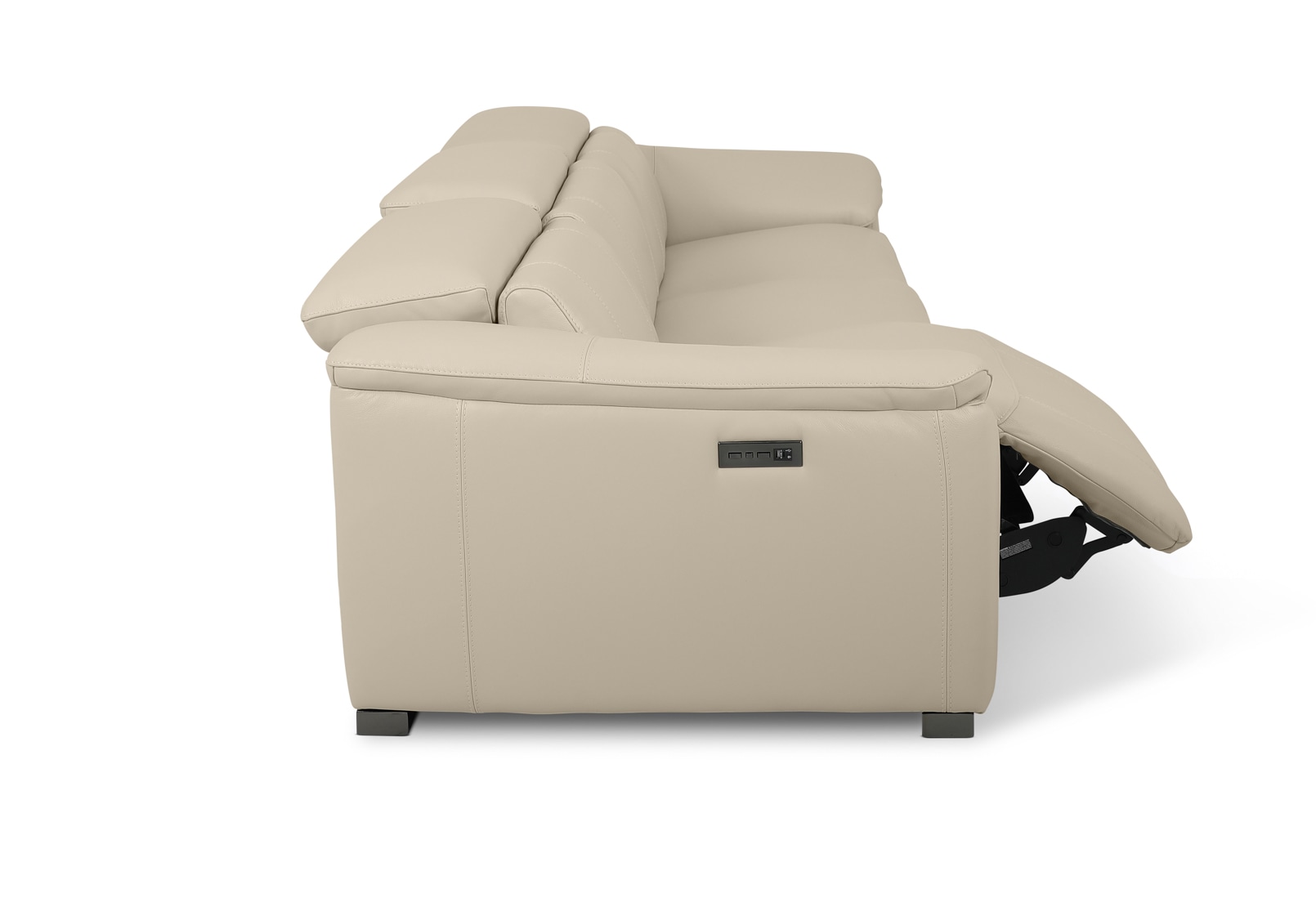 FIORELLA LEATHER 3.5 Seater with 2 Inbuilt Electric Recliners – image 12 of 17