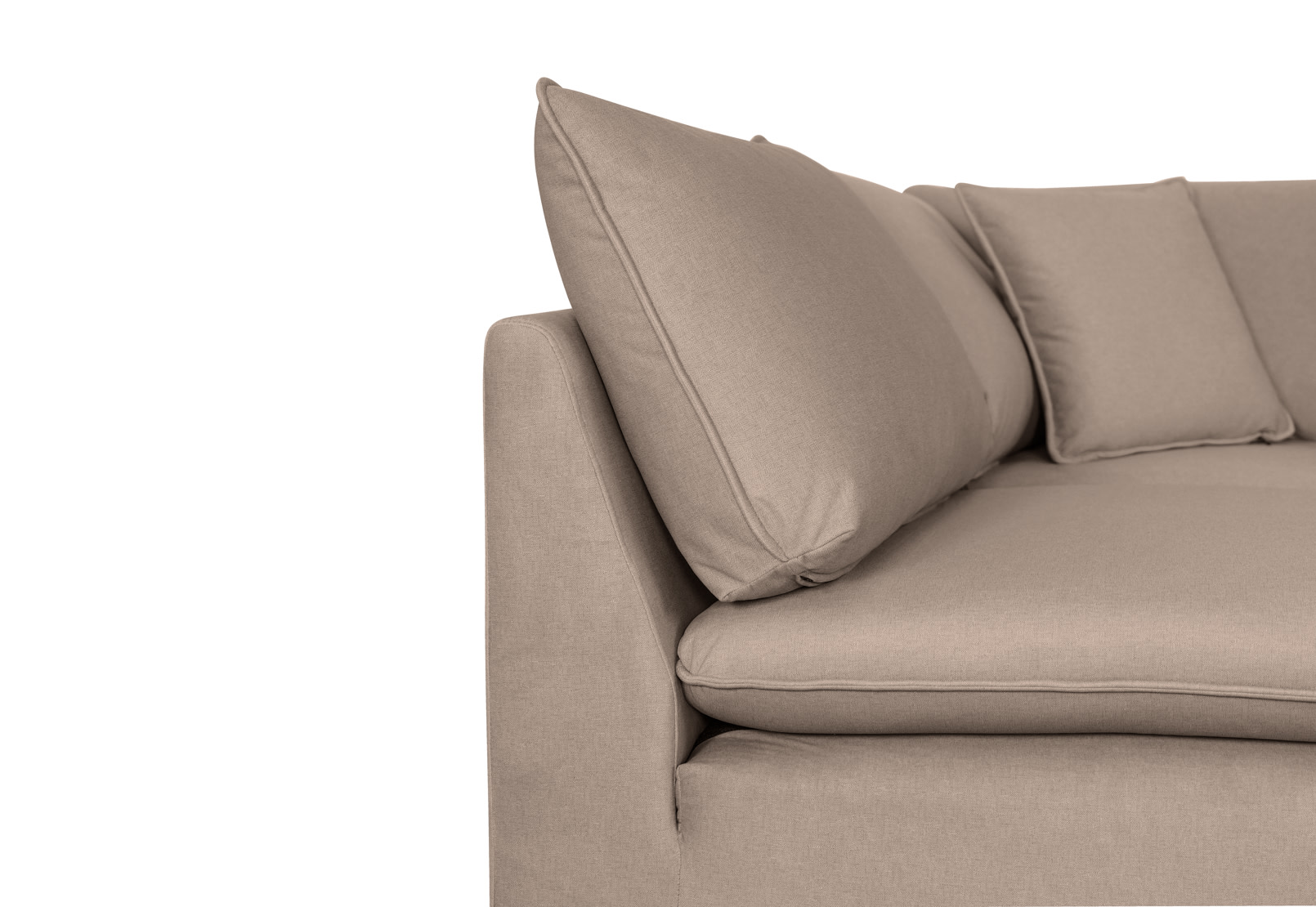 RONSTADT FABRIC Corner Lounge with Ottoman – image 5 of 6