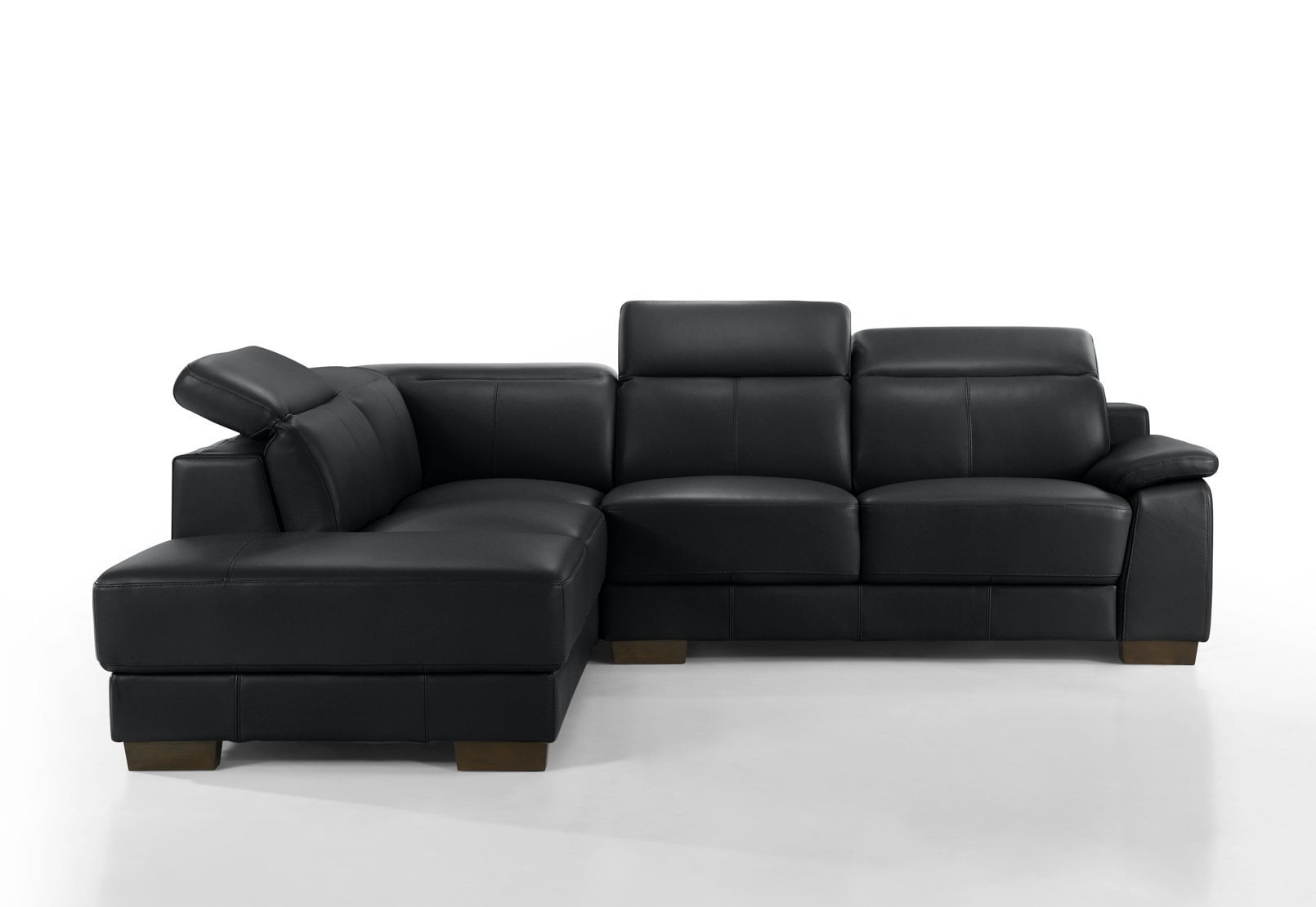 ESCHER LEATHER Corner Lounge LHF Chaise – image 2 of 5
