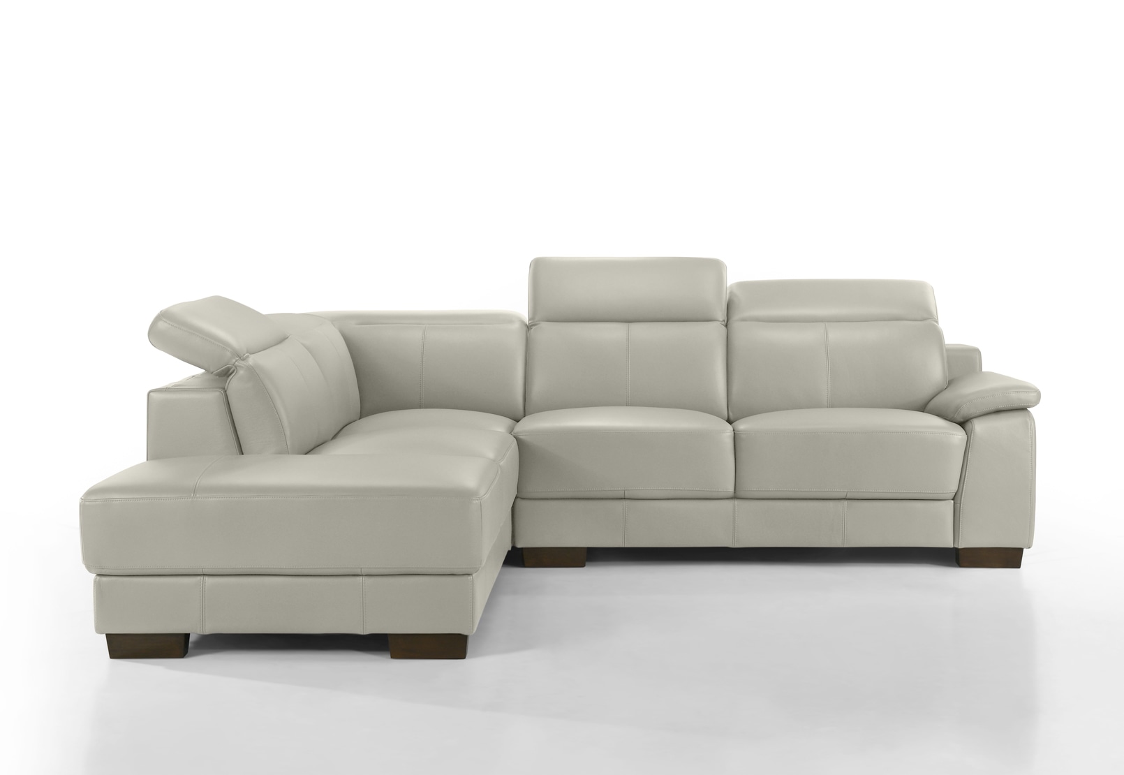 ESCHER LEATHER Corner Lounge LHF Chaise – image 2 of 5