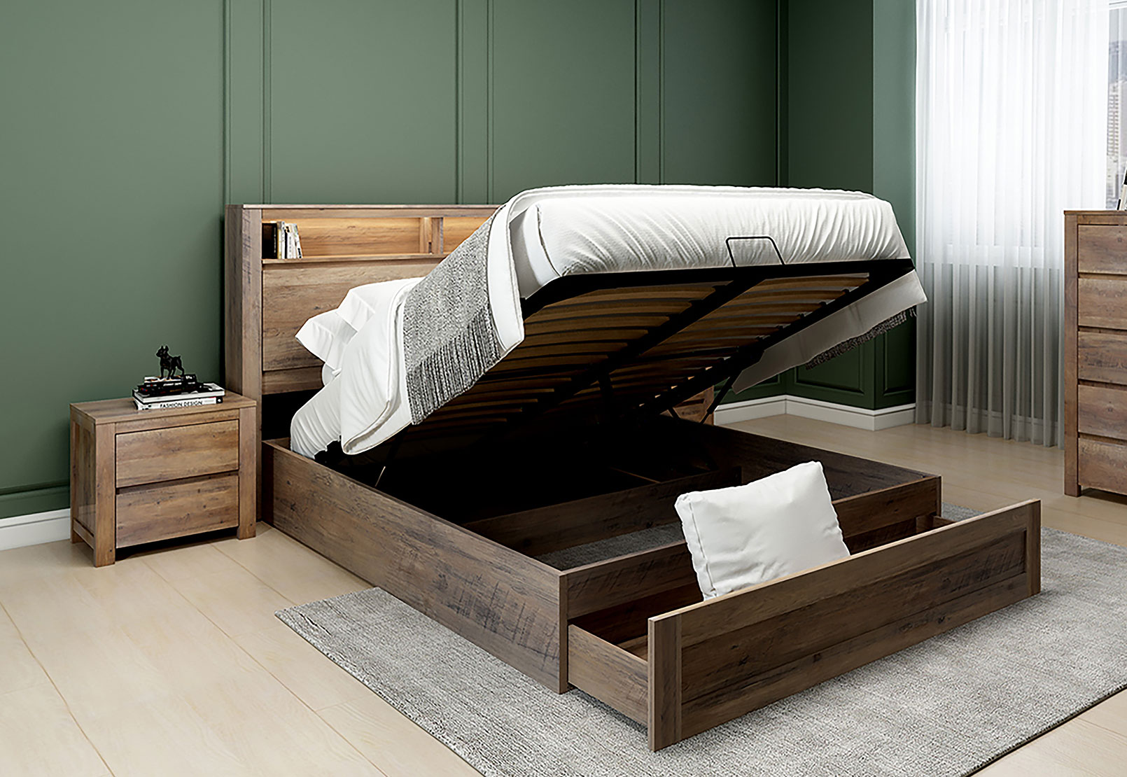 VALDA Queen Lift Bed – image 16 of 18