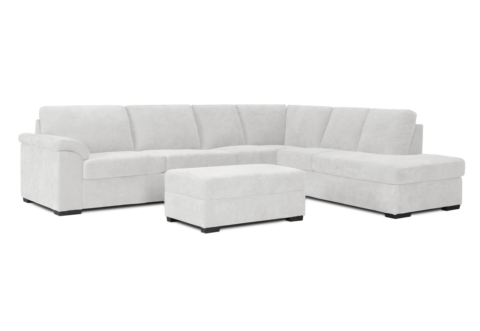 FOY FABRIC Corner with RHF Chaise – image 1 of 15