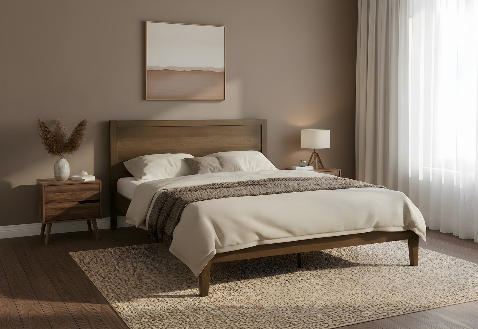 VALDEZ Double Bed (2Ctns) – image 1 of 6
