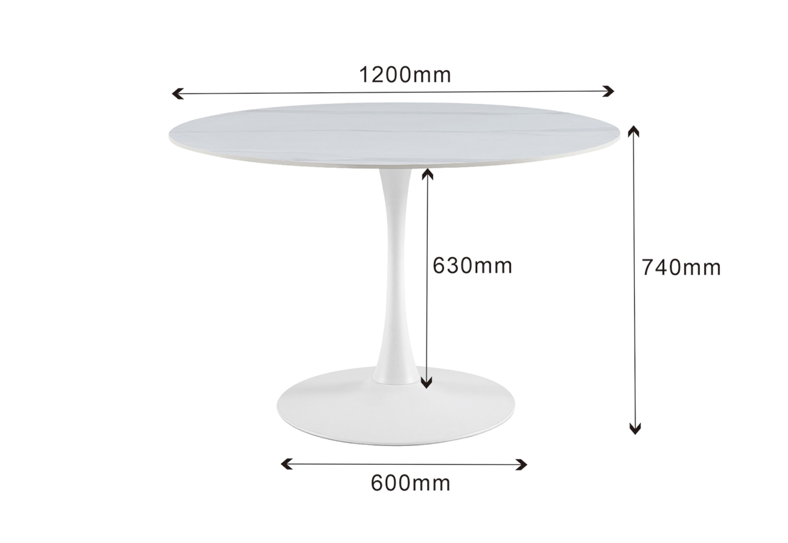 TYNSDALE 1200 Dining Table – image 5 of 5