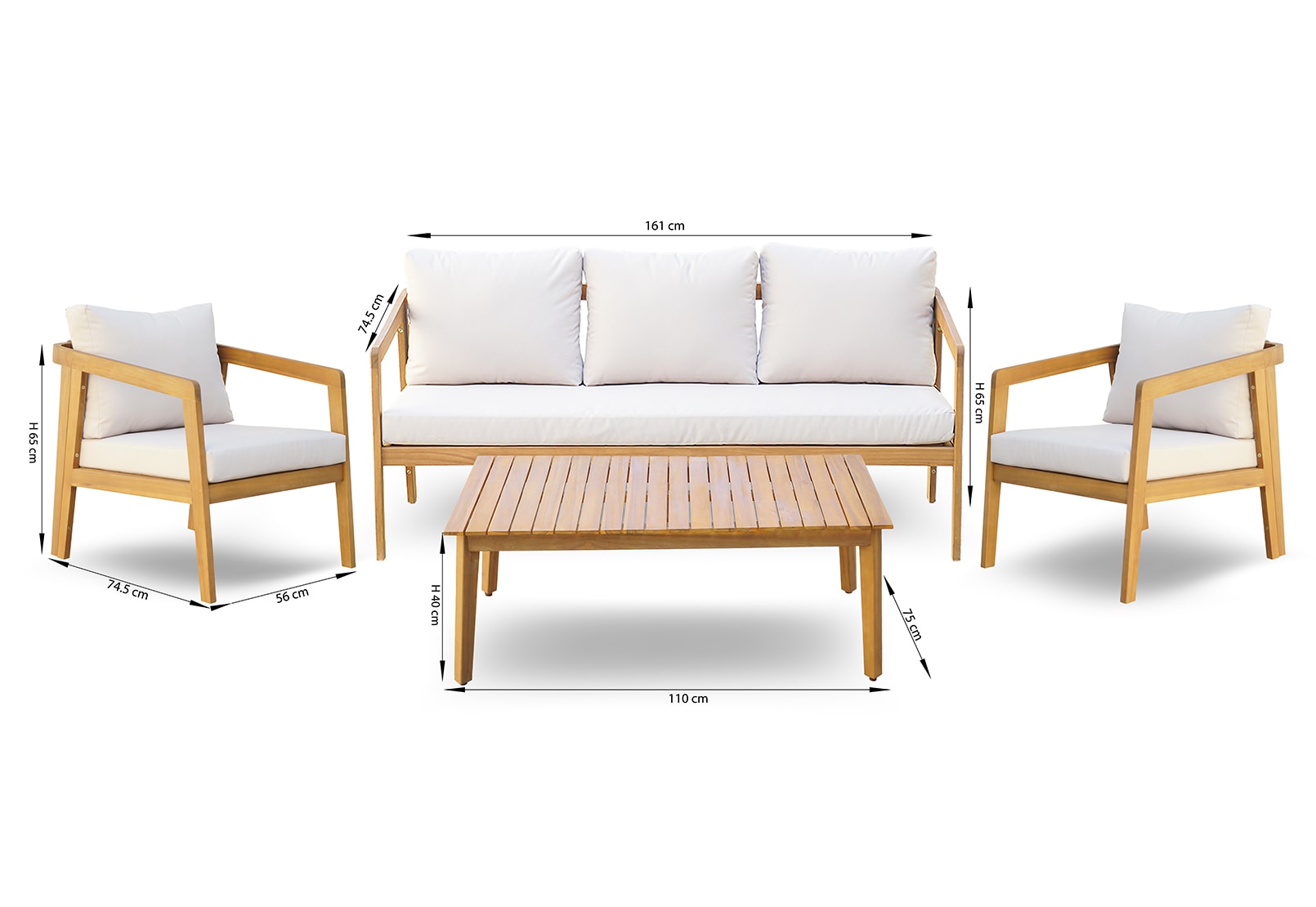 MCCLURE Outdoor Lounge Set – image 21 of 21