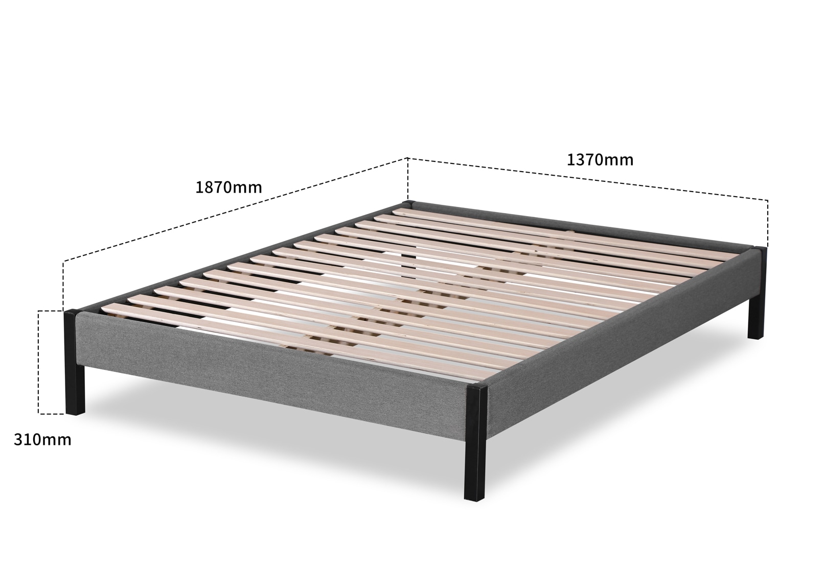 CARPENTER Double Bed Base – image 6 of 6