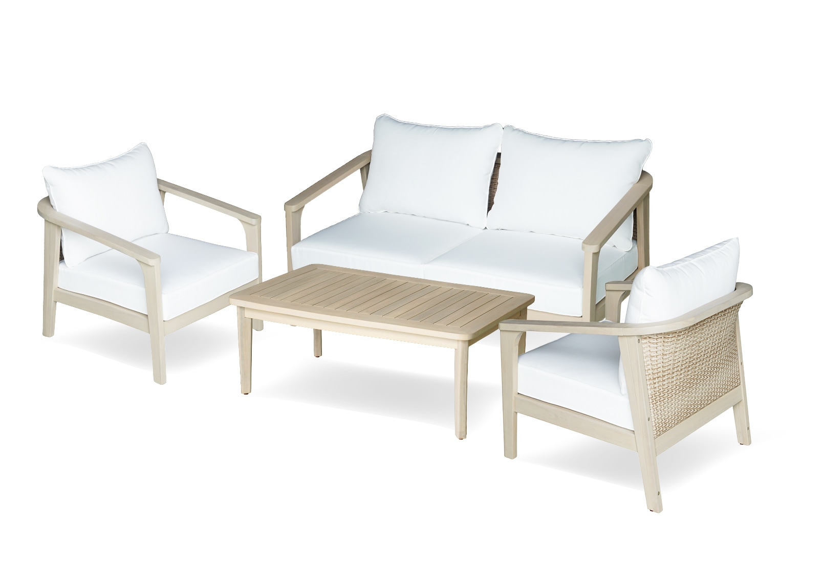 MANHASSET 4 Pce Outdoor Lounge Set – image 3 of 22
