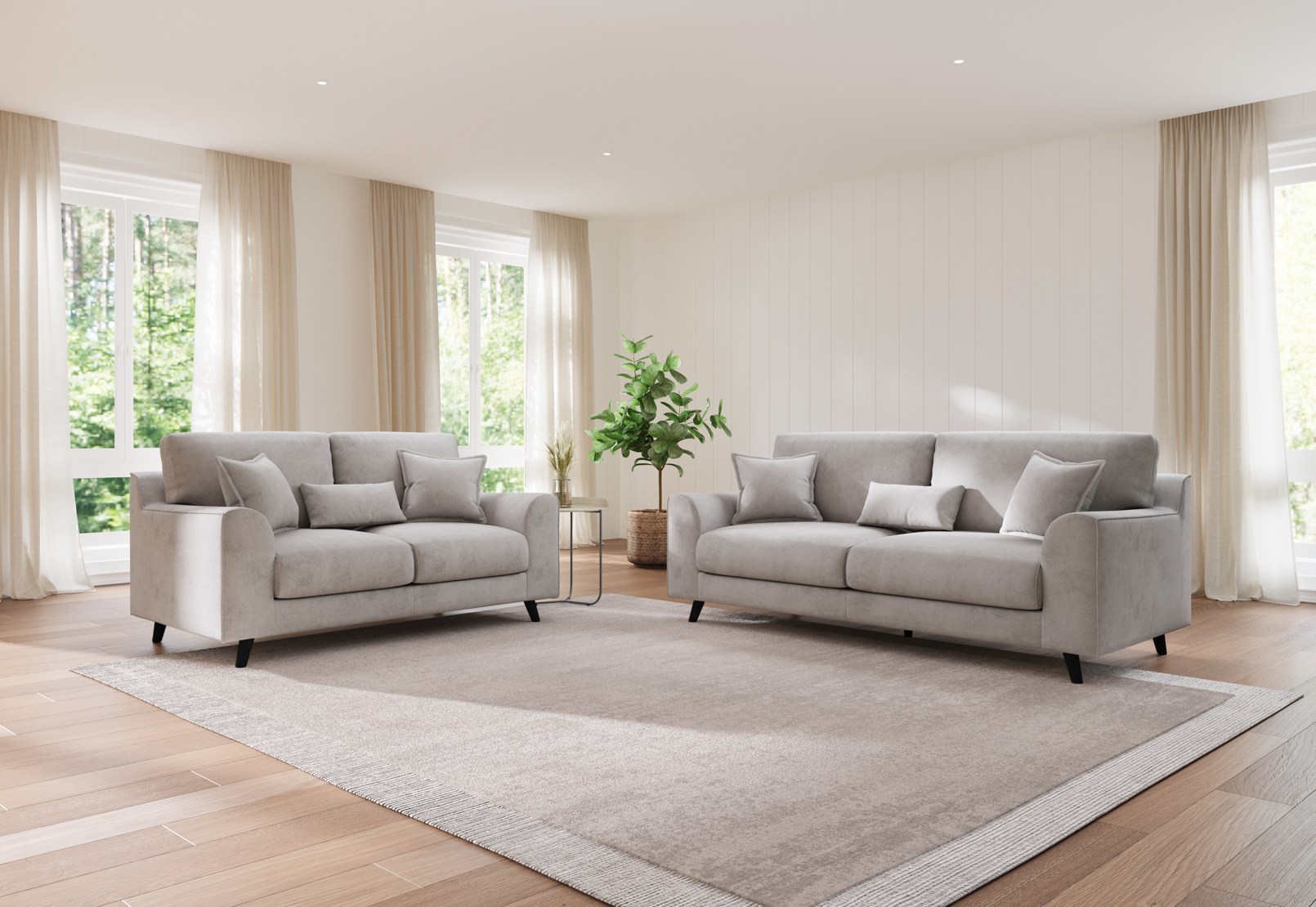 ALMA FABRIC 2 Seater Sofa – image 8 of 8
