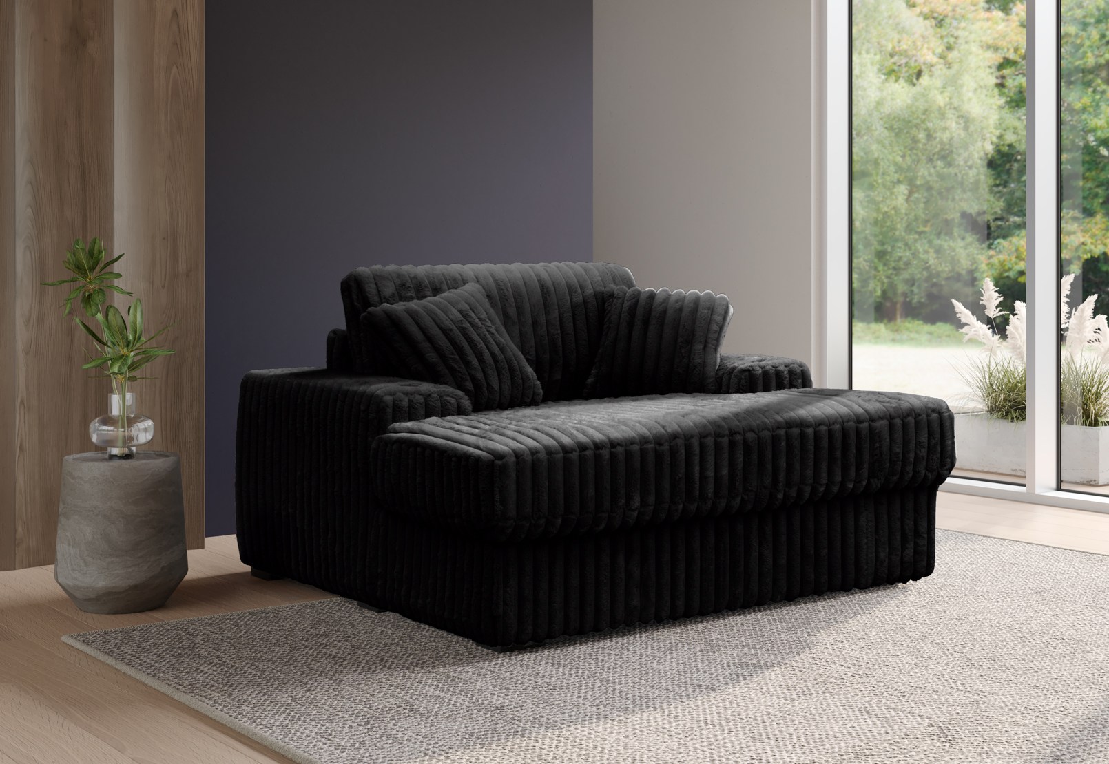 GRANDORA FABRIC Chaise Chair – image 1 of 9