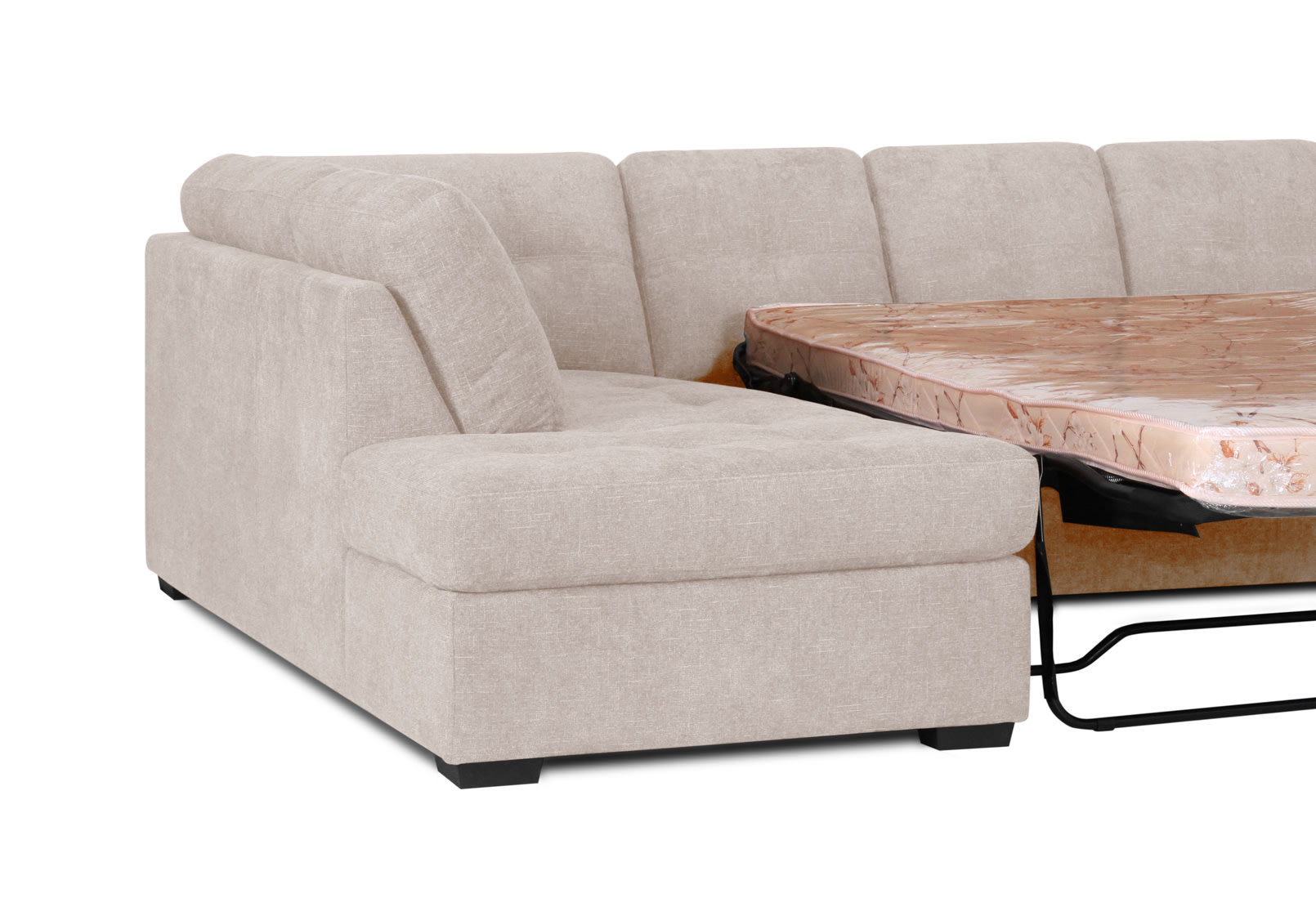 DIAMOND FABRIC Corner LHF Chaise S/Bed – image 8 of 12