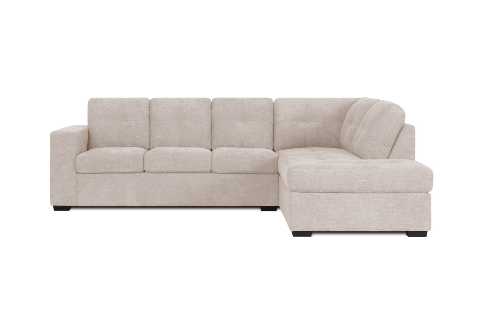 DIAMOND FABRIC Corner RHF Chaise S/Bed – image 1 of 12
