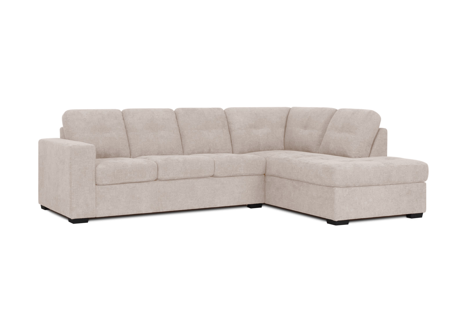 DIAMOND FABRIC Corner RHF Chaise S/Bed – image 3 of 12