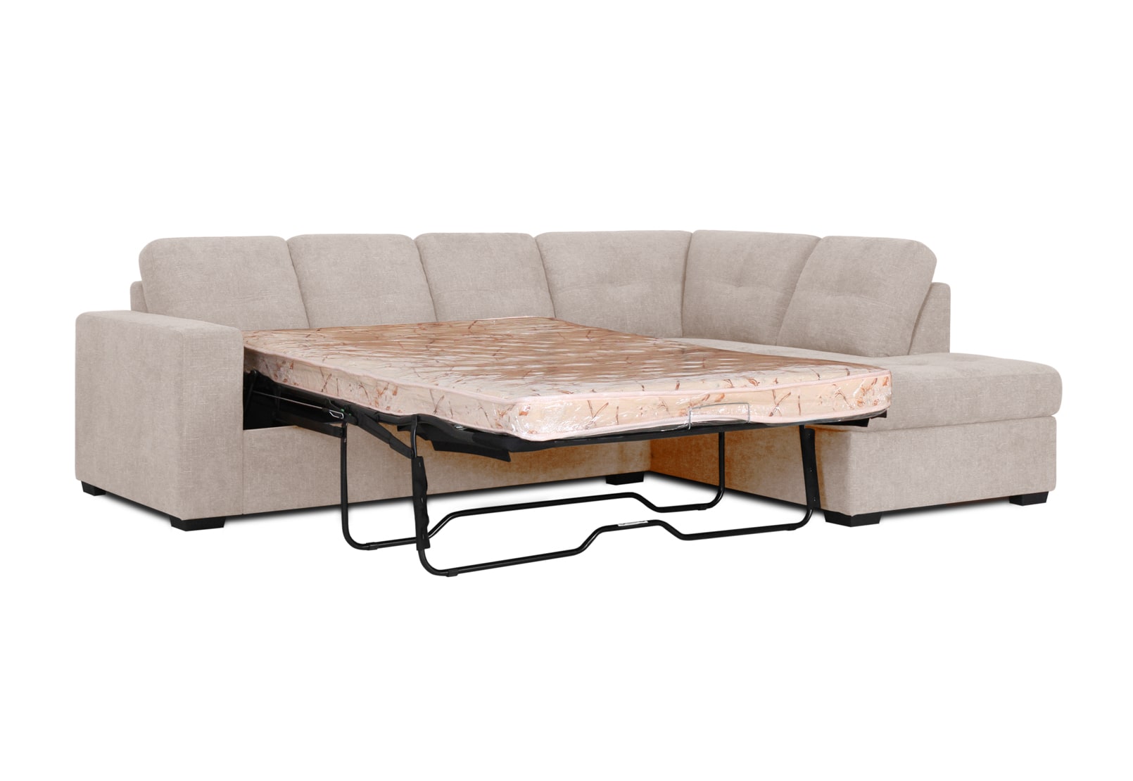 DIAMOND FABRIC Corner RHF Chaise S/Bed – image 4 of 12