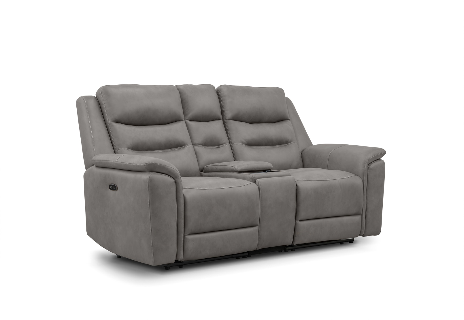 ATALANTA FABRIC 2 Seater with Inbuilt Electric Recliners and Console – image 2 of 7
