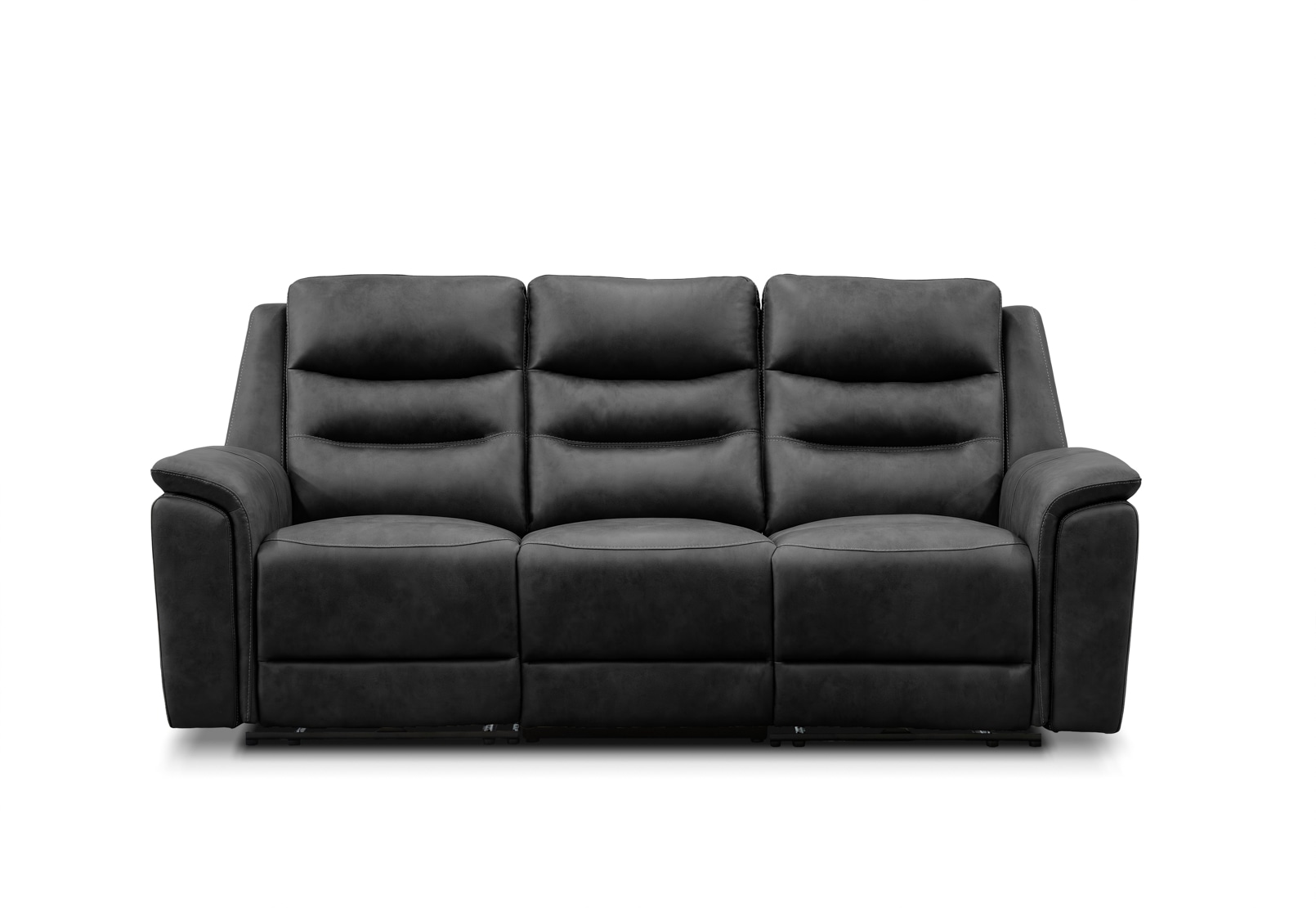 ATALANTA FABRIC 3 Seater with 2 Inbuilt Electric Recliners – image 1 of 6