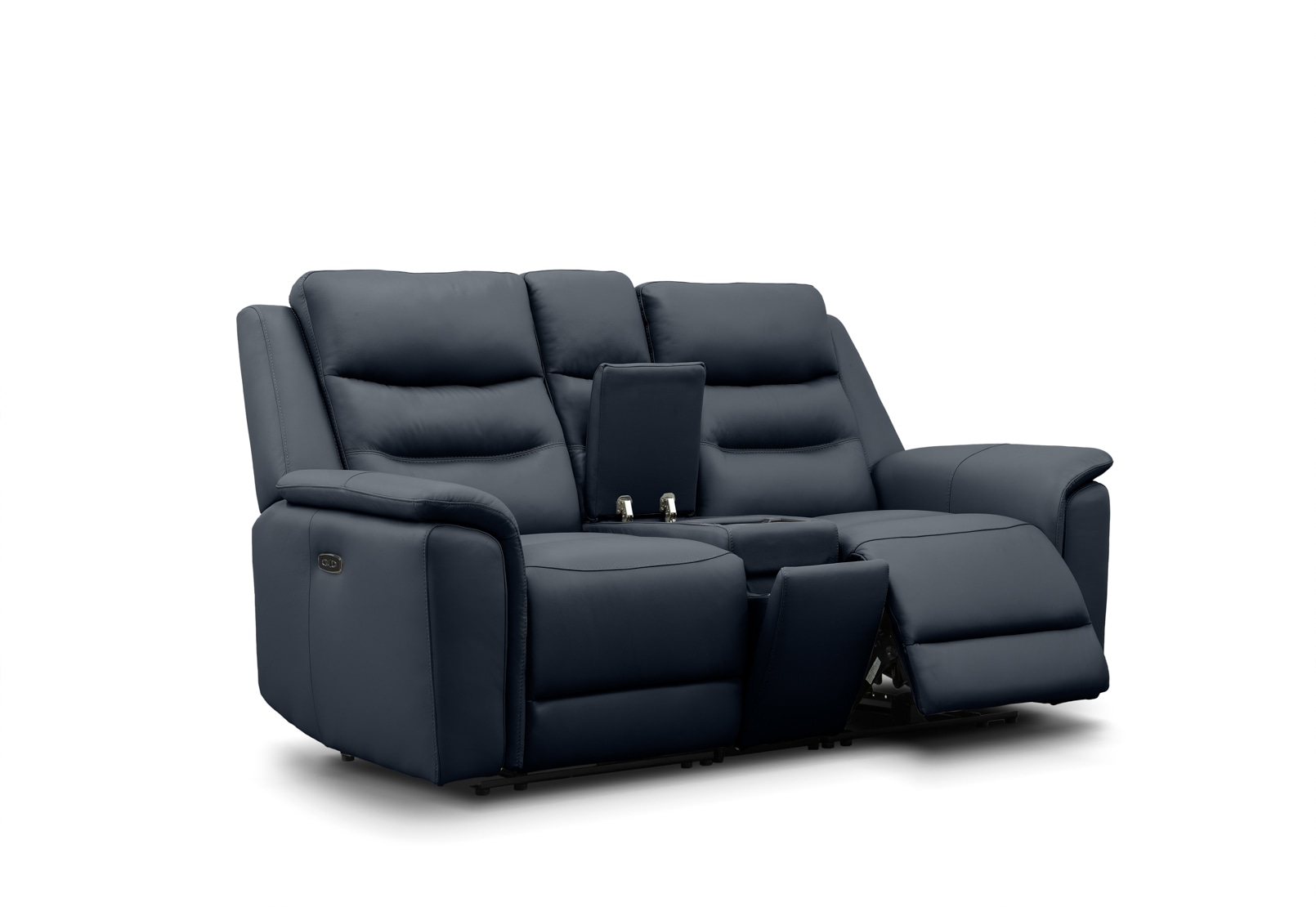 ATALANTA LEATHER 2 Seater with Inbuilt Electric Recliners and Console – image 4 of 8