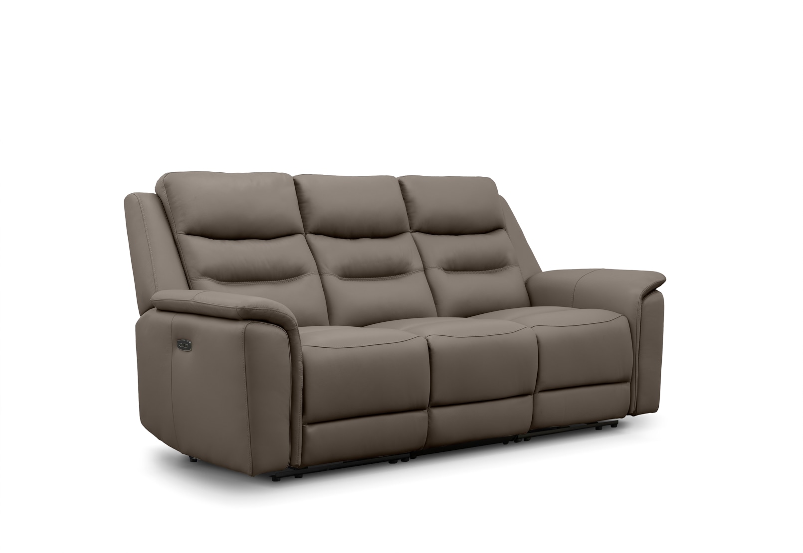 ATALANTA LEATHER 3 Seater with 2 Inbuilt Electric Recliners – image 2 of 6