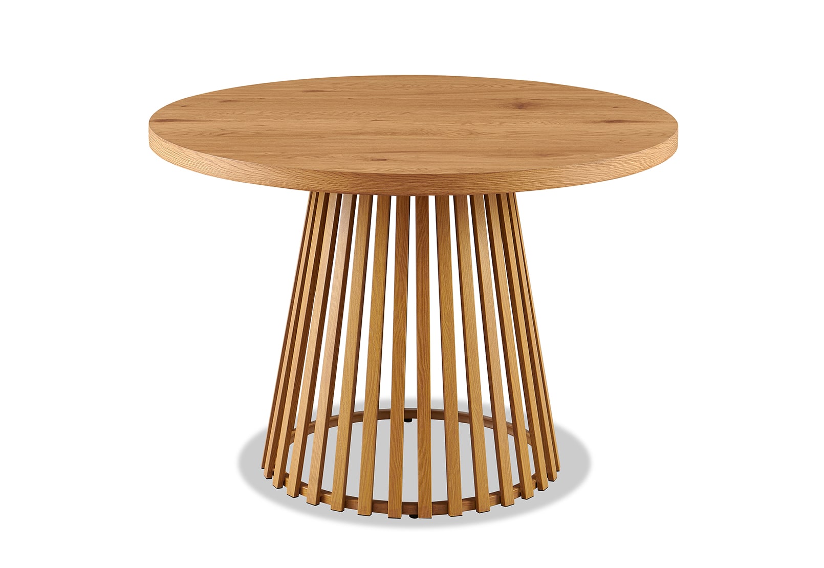 MCGUIRE Oak 1100 Round Dining Table – image 2 of 5