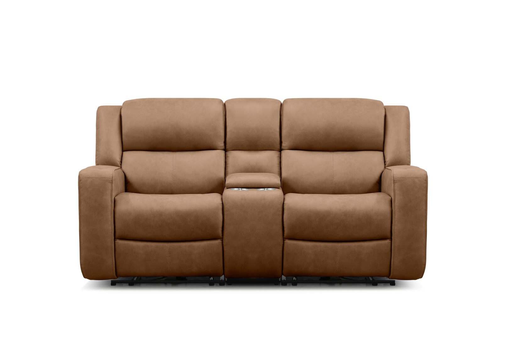 CAPALDI FABRIC 2 Seater Electric Recliners – image 1 of 8