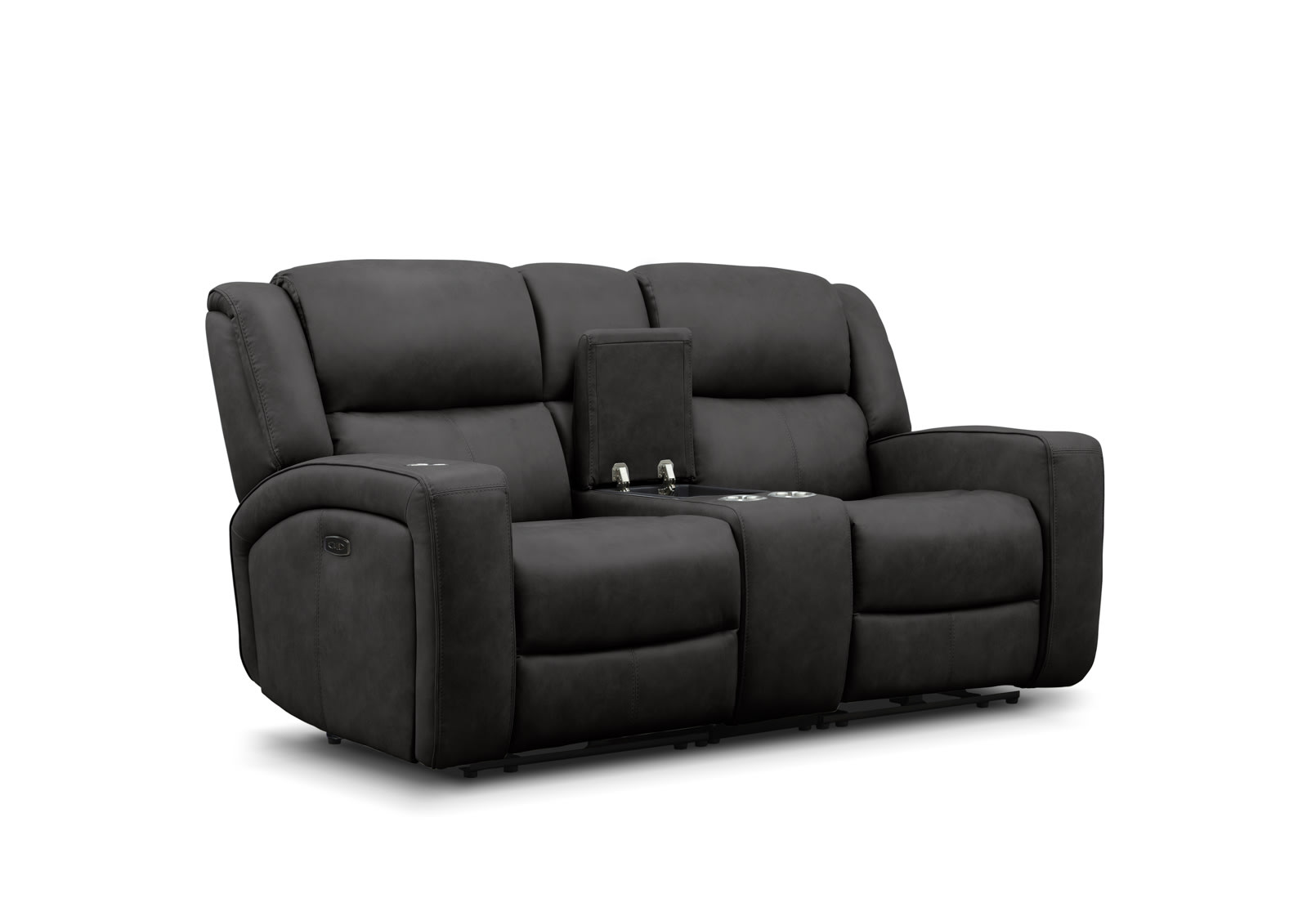 CAPALDI FABRIC 2 Seater Electric Recliners – image 3 of 8