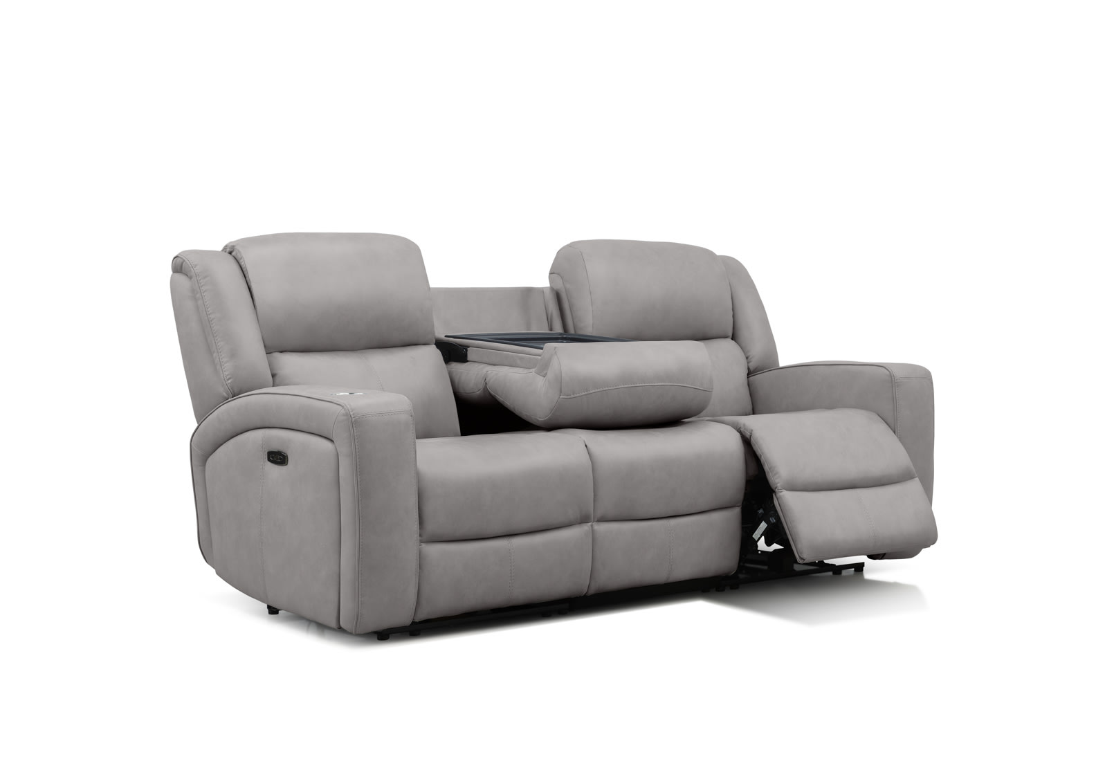 CAPALDI FABRIC 3 Seater Electric Recliners – image 4 of 8
