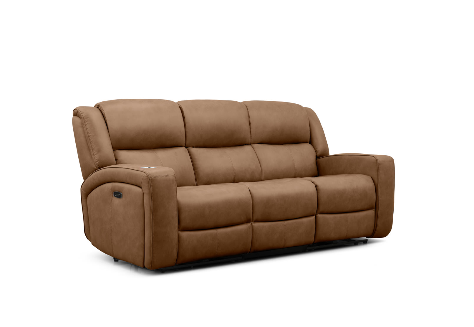 CAPALDI FABRIC 3 Seater Electric Recliners – image 2 of 8