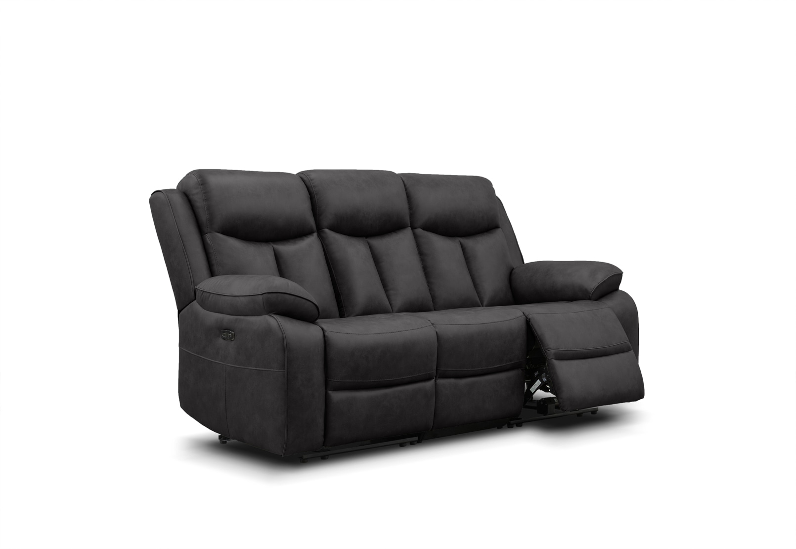 DACIA FABRIC 3 Seater with 2 Inbuilt Electric Recliners – image 5 of 8
