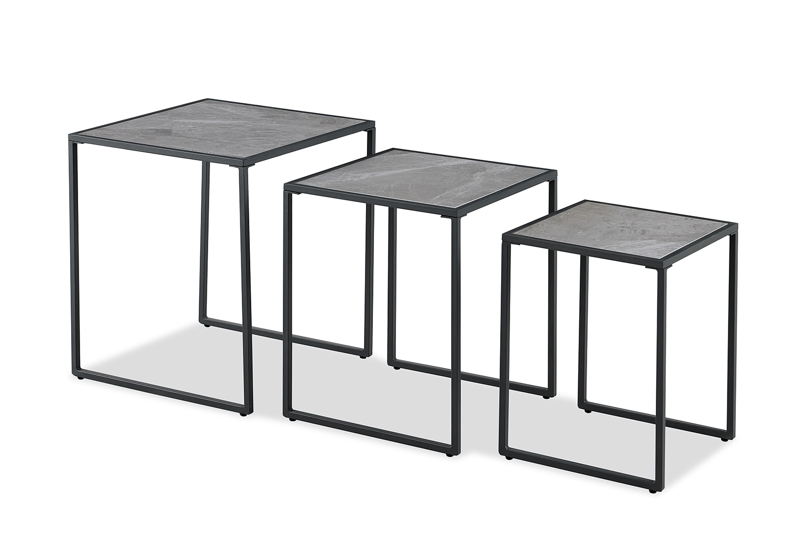 SIDONIUS Set of 3 Coffee Table Nest – image 3 of 7